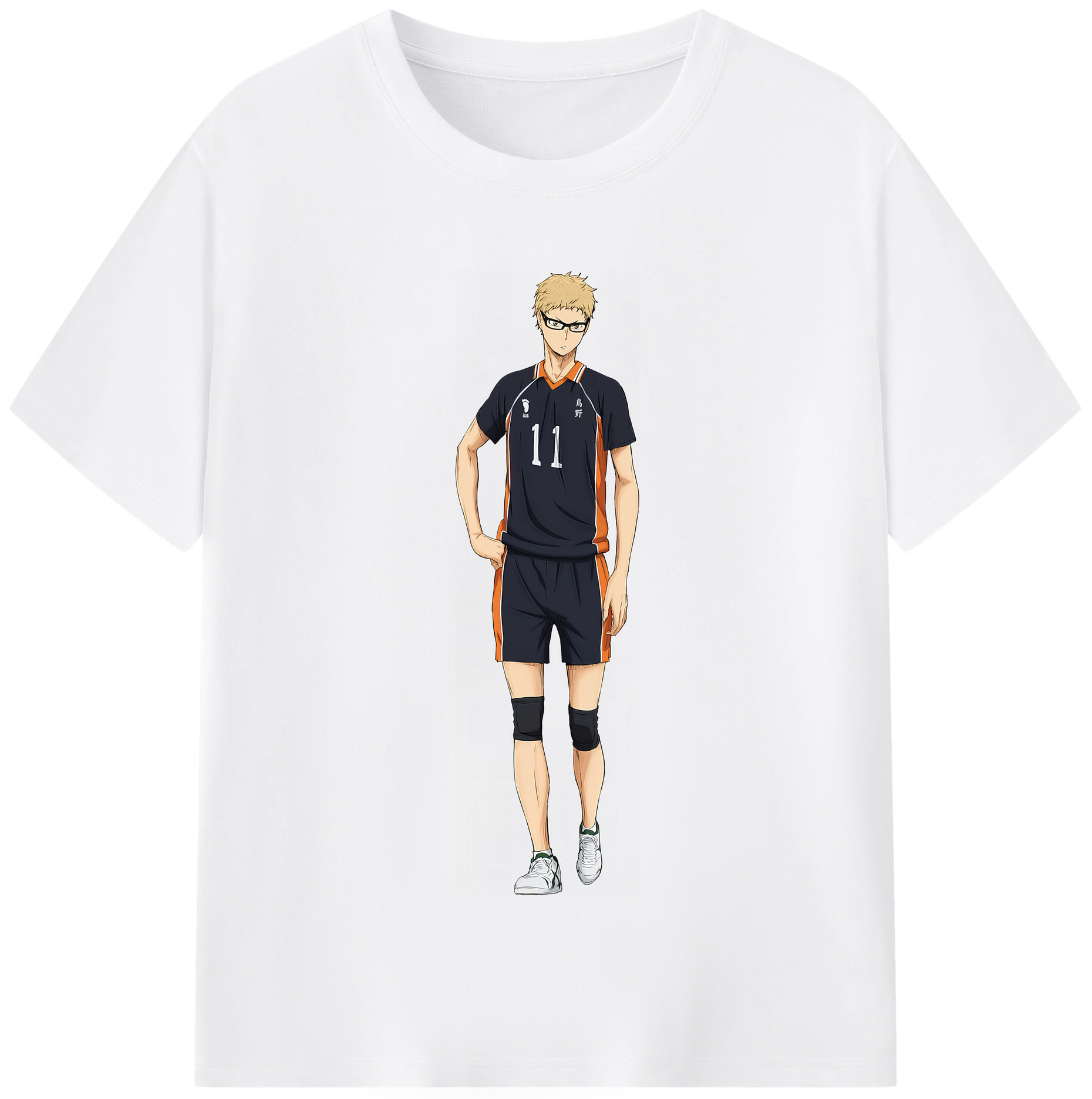 （画像用） ハイキュー!! Haikyu!! 綿100％半袖Tシャツ（フロントプリント）