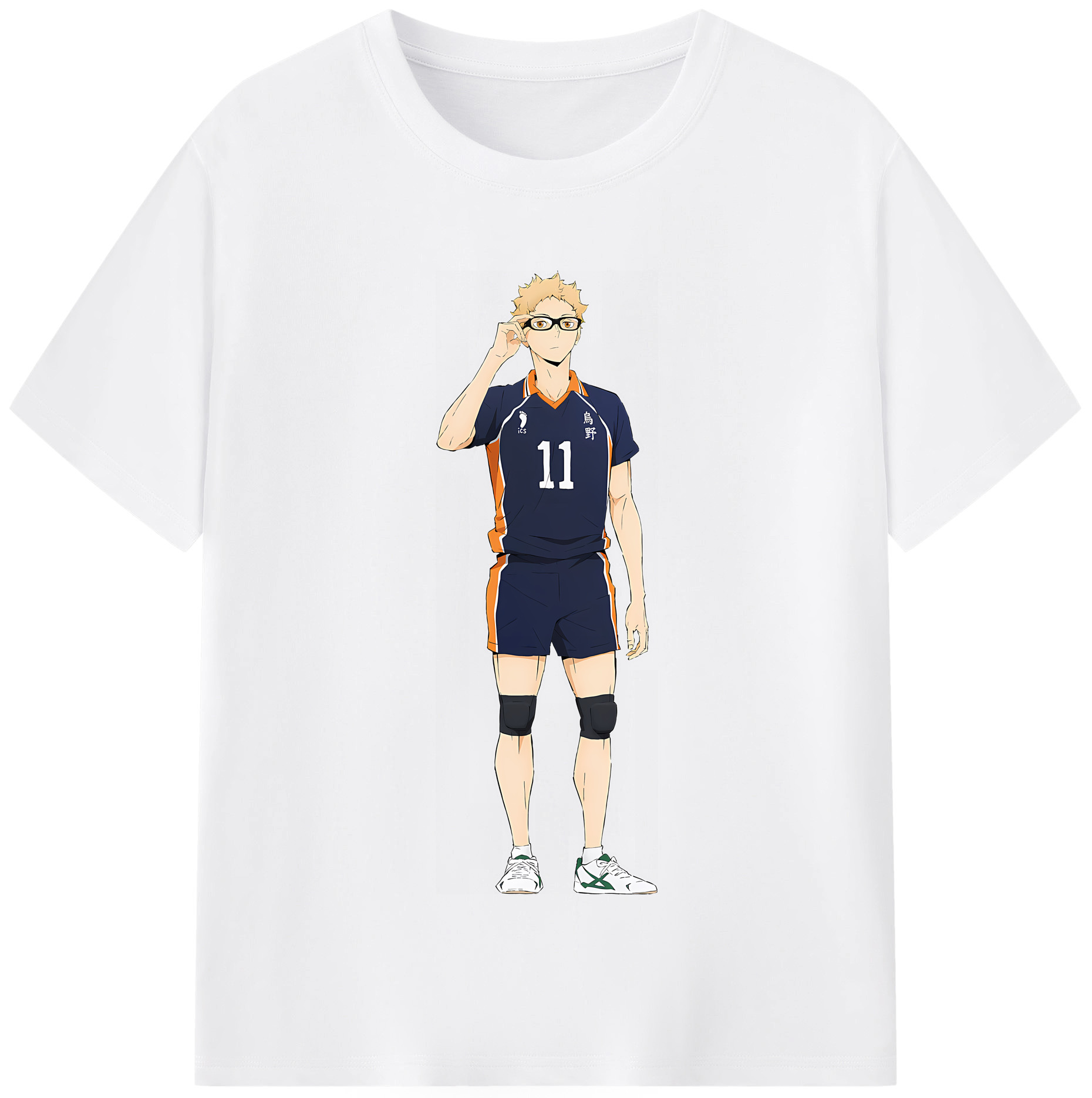 （画像用） ハイキュー!! Haikyu!! 綿100％半袖Tシャツ（フロントプリント）