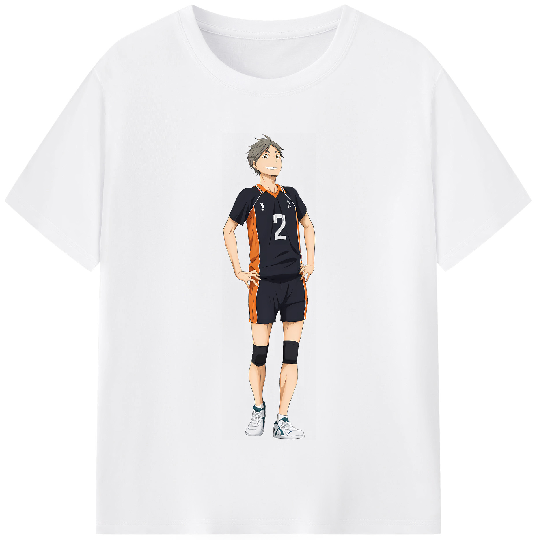 （画像用） ハイキュー!! Haikyu!! 綿100％半袖Tシャツ（フロントプリント）