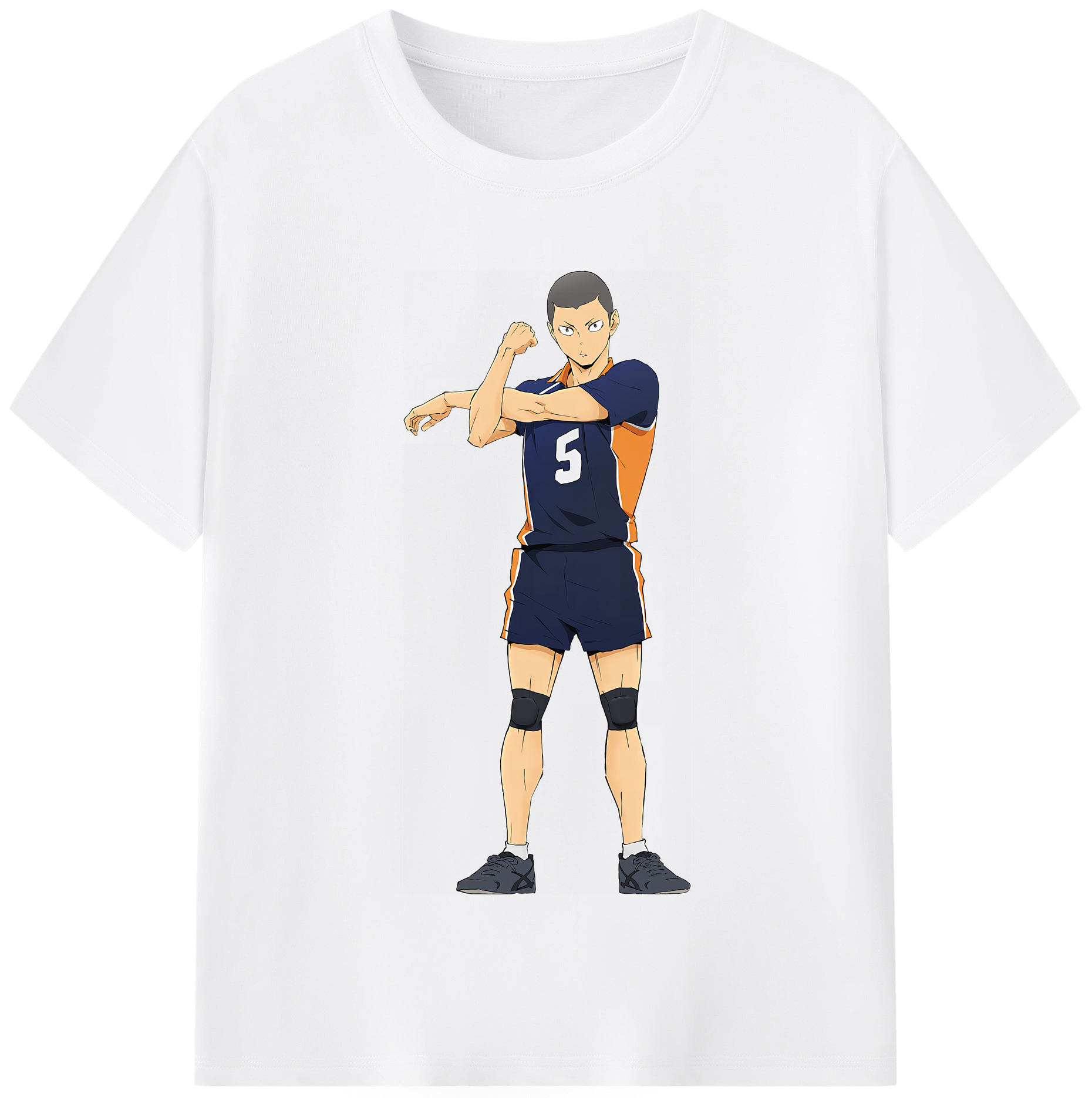 （画像用） ハイキュー!! Haikyu!! 綿100％半袖Tシャツ（フロントプリント）