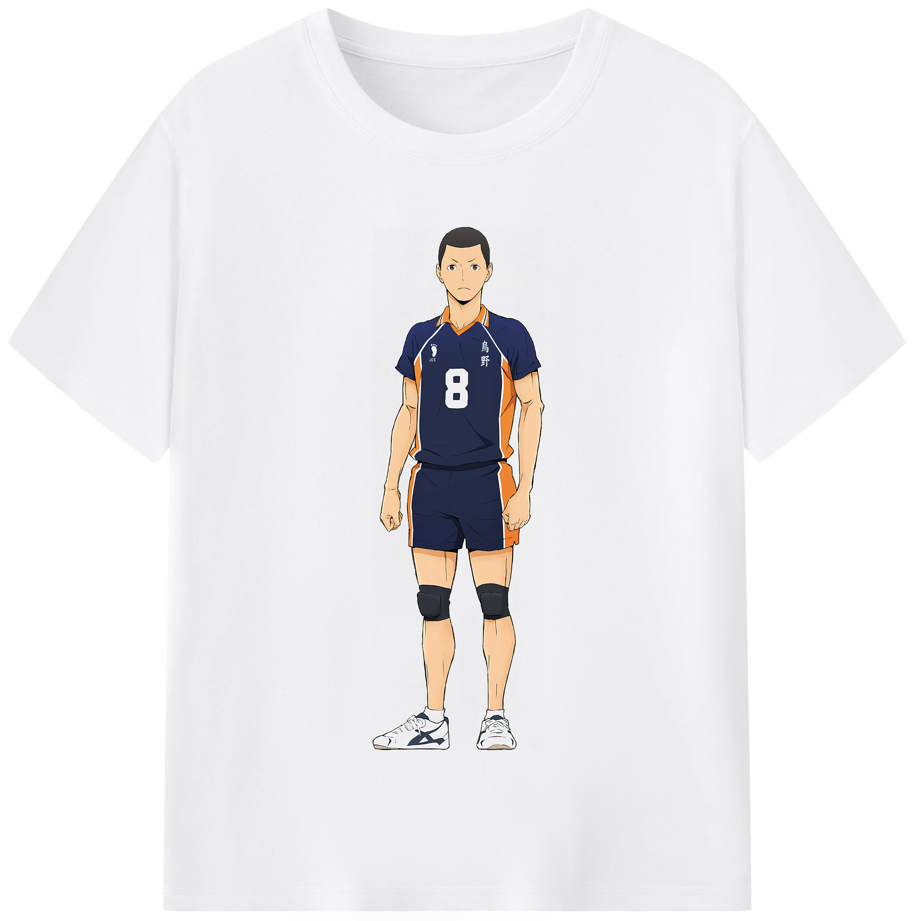 （画像用） ハイキュー!! Haikyu!! 綿100％半袖Tシャツ（フロントプリント）