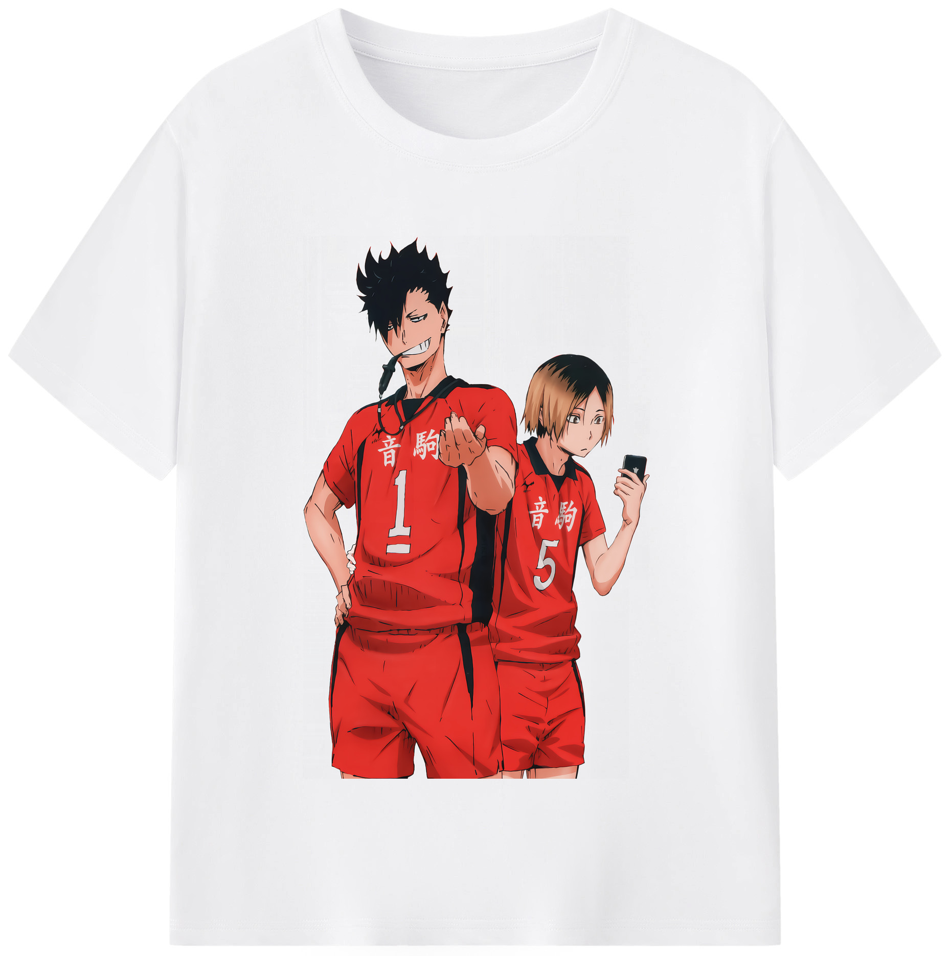 （画像用） ハイキュー!! Haikyu!! 綿100％半袖Tシャツ（フロントプリント）