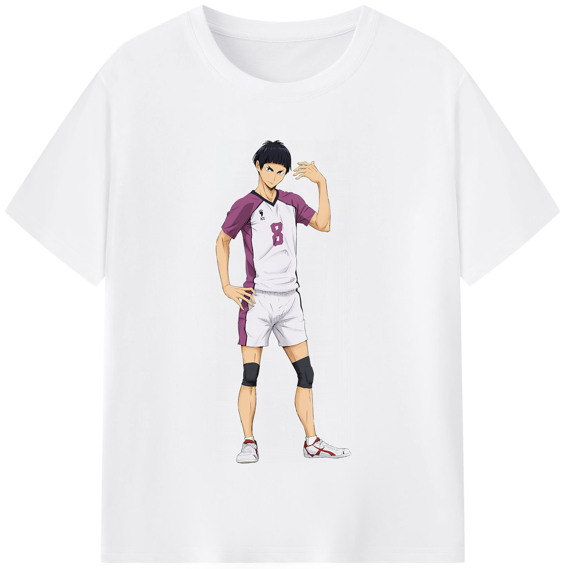 （画像用） ハイキュー!! Haikyu!! 綿100％半袖Tシャツ（フロントプリント）