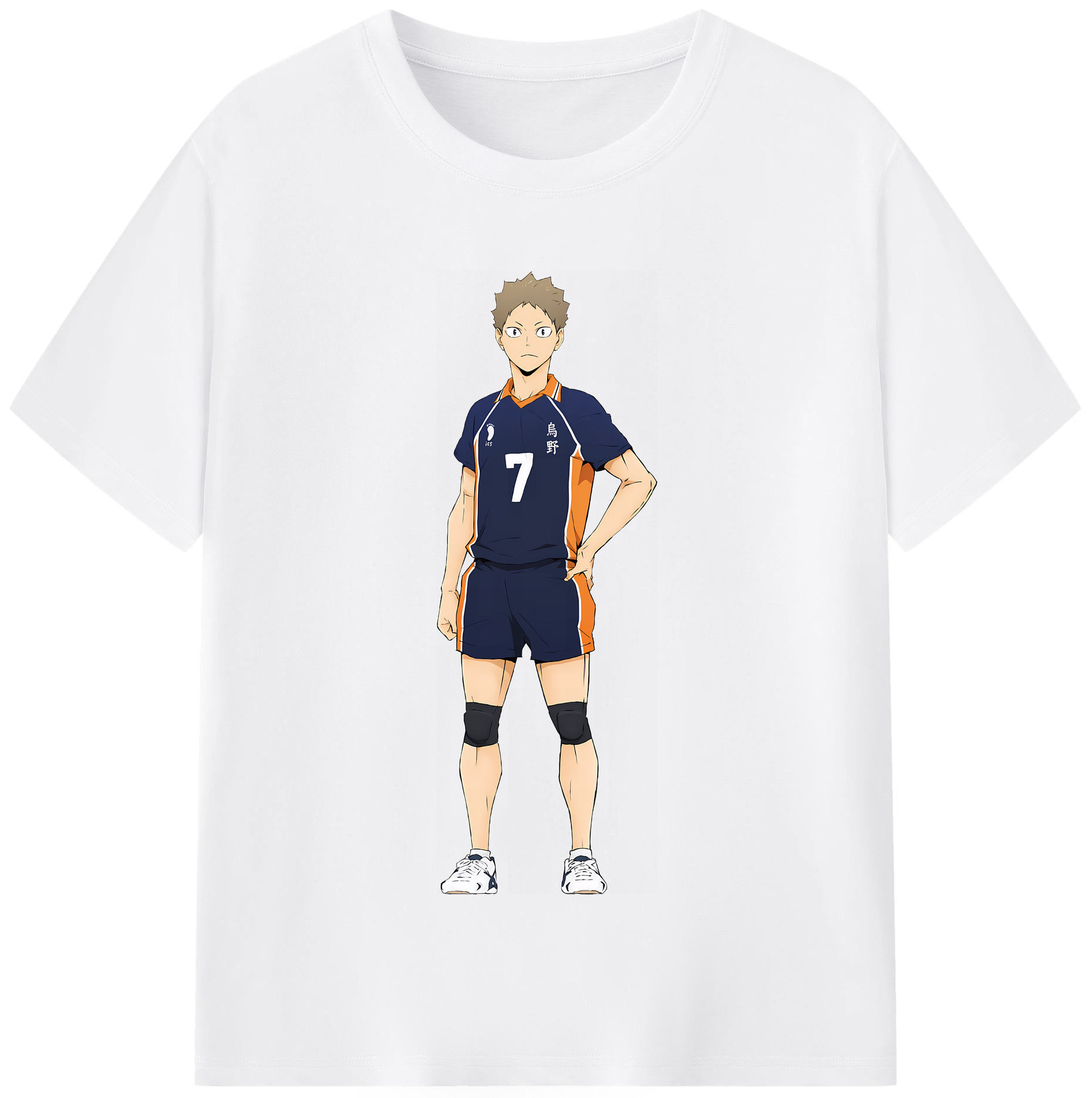 （画像用） ハイキュー!! Haikyu!! 綿100％半袖Tシャツ（フロントプリント）