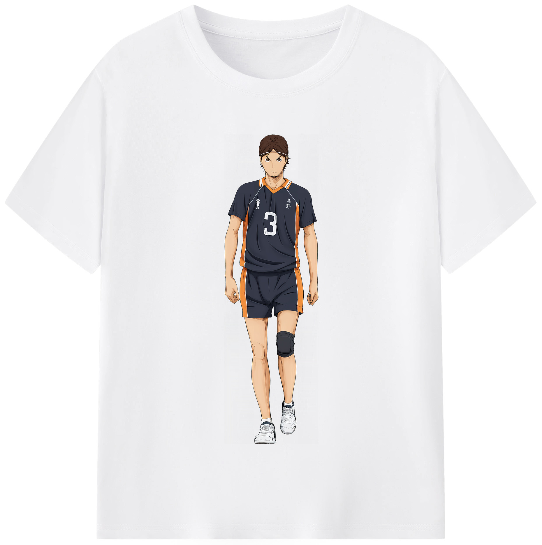 （画像用） ハイキュー!! Haikyu!! 綿100％半袖Tシャツ（フロントプリント）