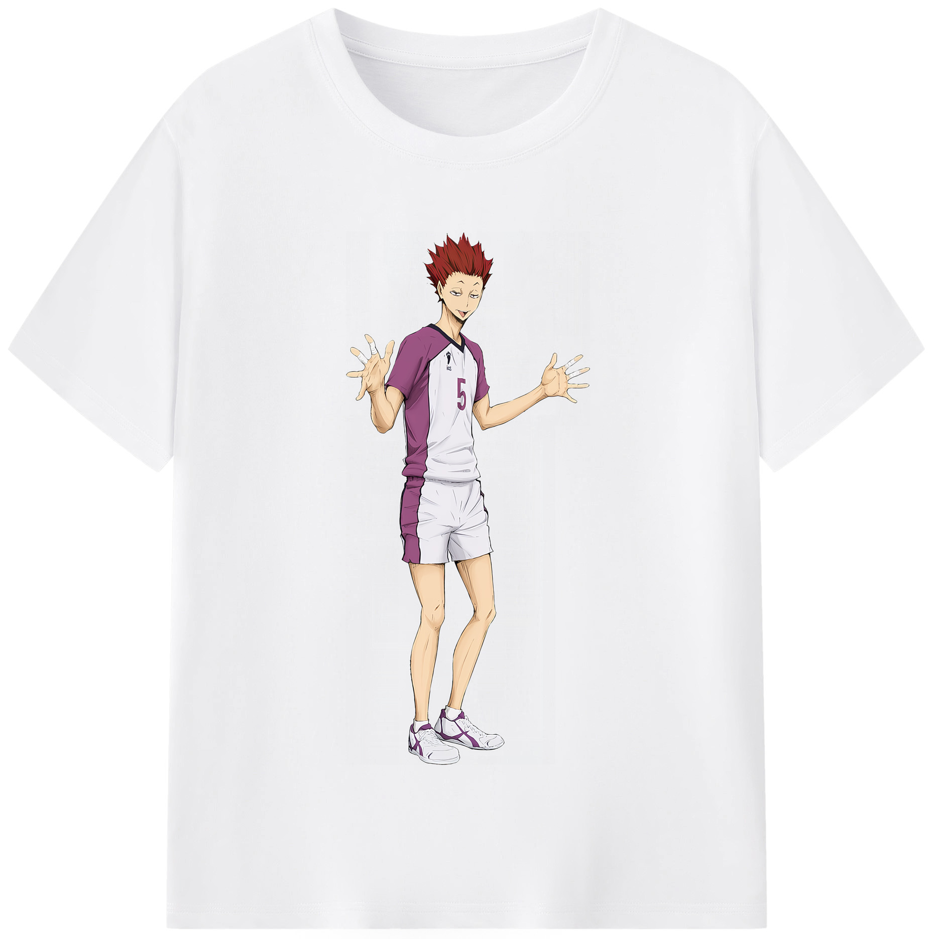 （画像用） ハイキュー!! Haikyu!! 綿100％半袖Tシャツ（フロントプリント）