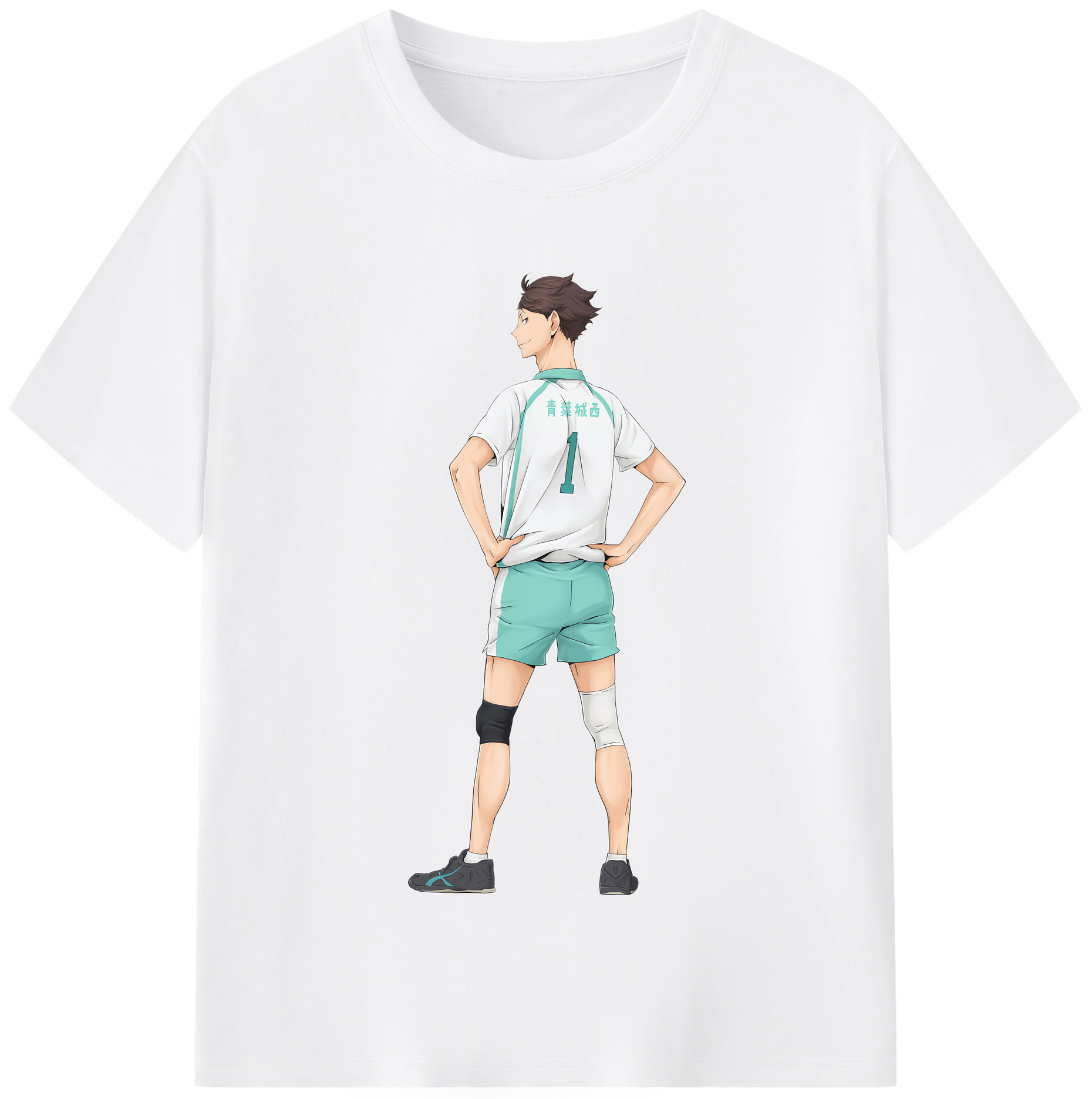 （画像用） ハイキュー!! Haikyu!! 綿100％半袖Tシャツ（フロントプリント）