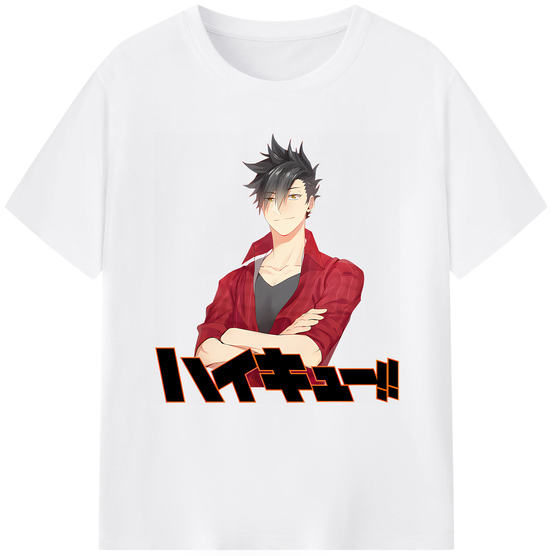（画像用） ハイキュー!! Haikyu!! 綿100％半袖Tシャツ（フロントプリント）