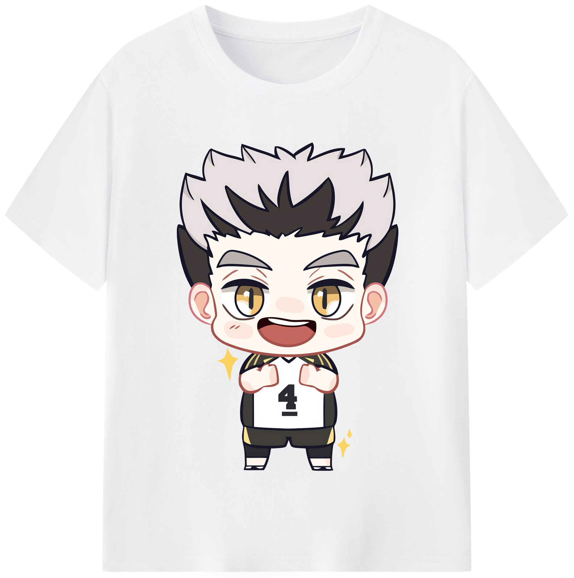 （画像用） ハイキュー!! Haikyu!! 綿100％半袖Tシャツ（フロントプリント）