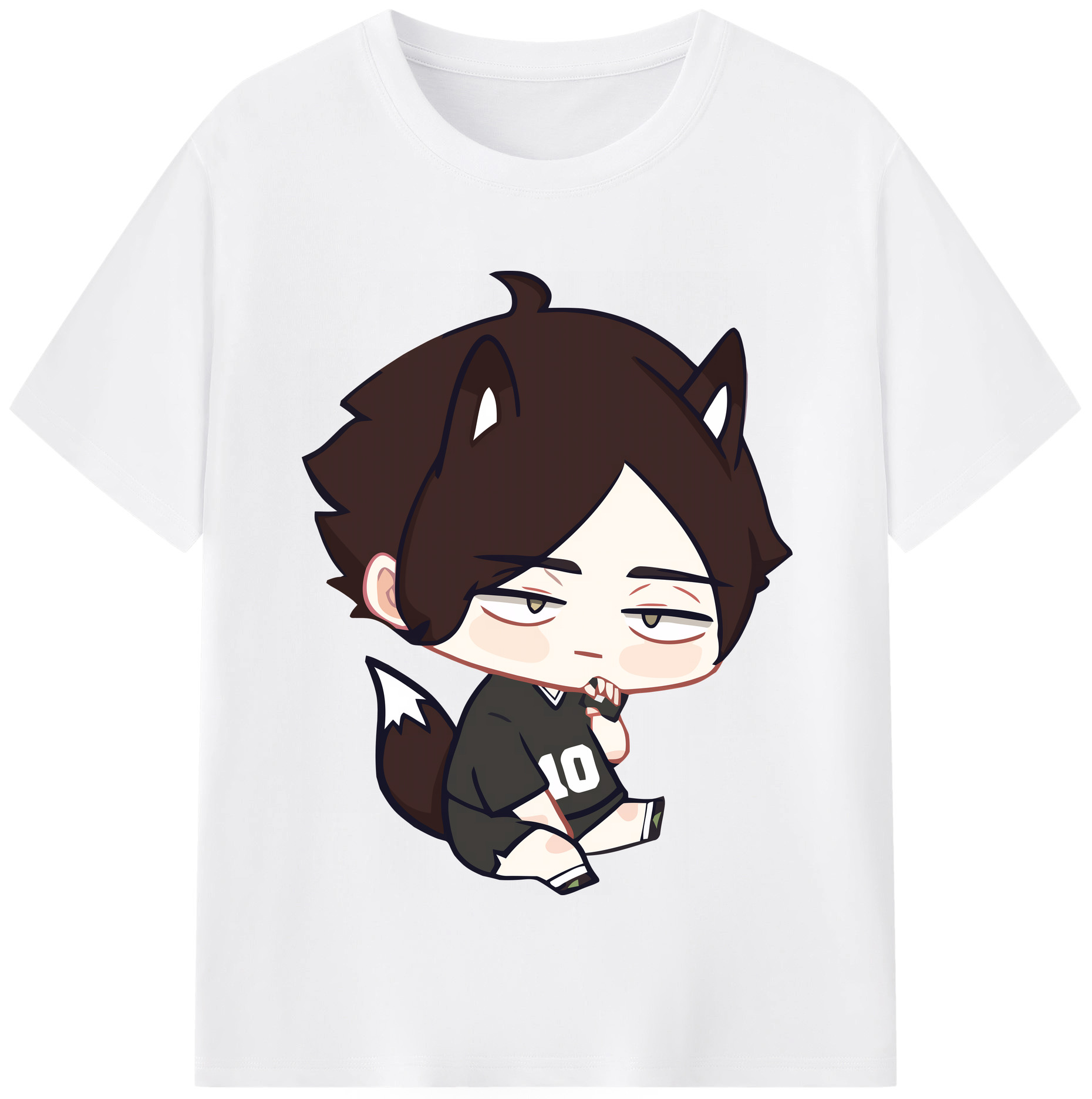 （画像用） ハイキュー!! Haikyu!! 綿100％半袖Tシャツ（フロントプリント）