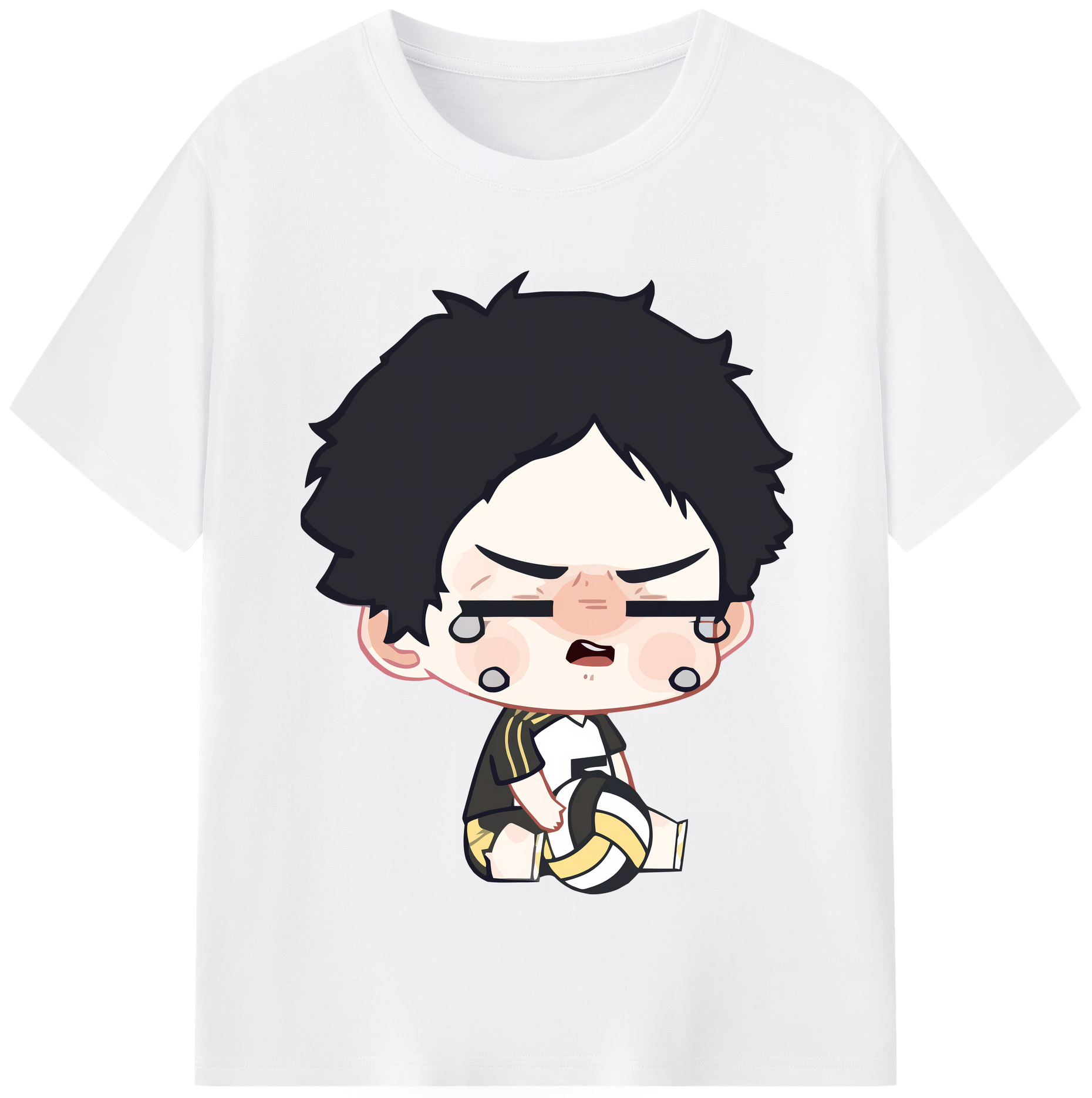 （画像用） ハイキュー!! Haikyu!! 綿100％半袖Tシャツ（フロントプリント）