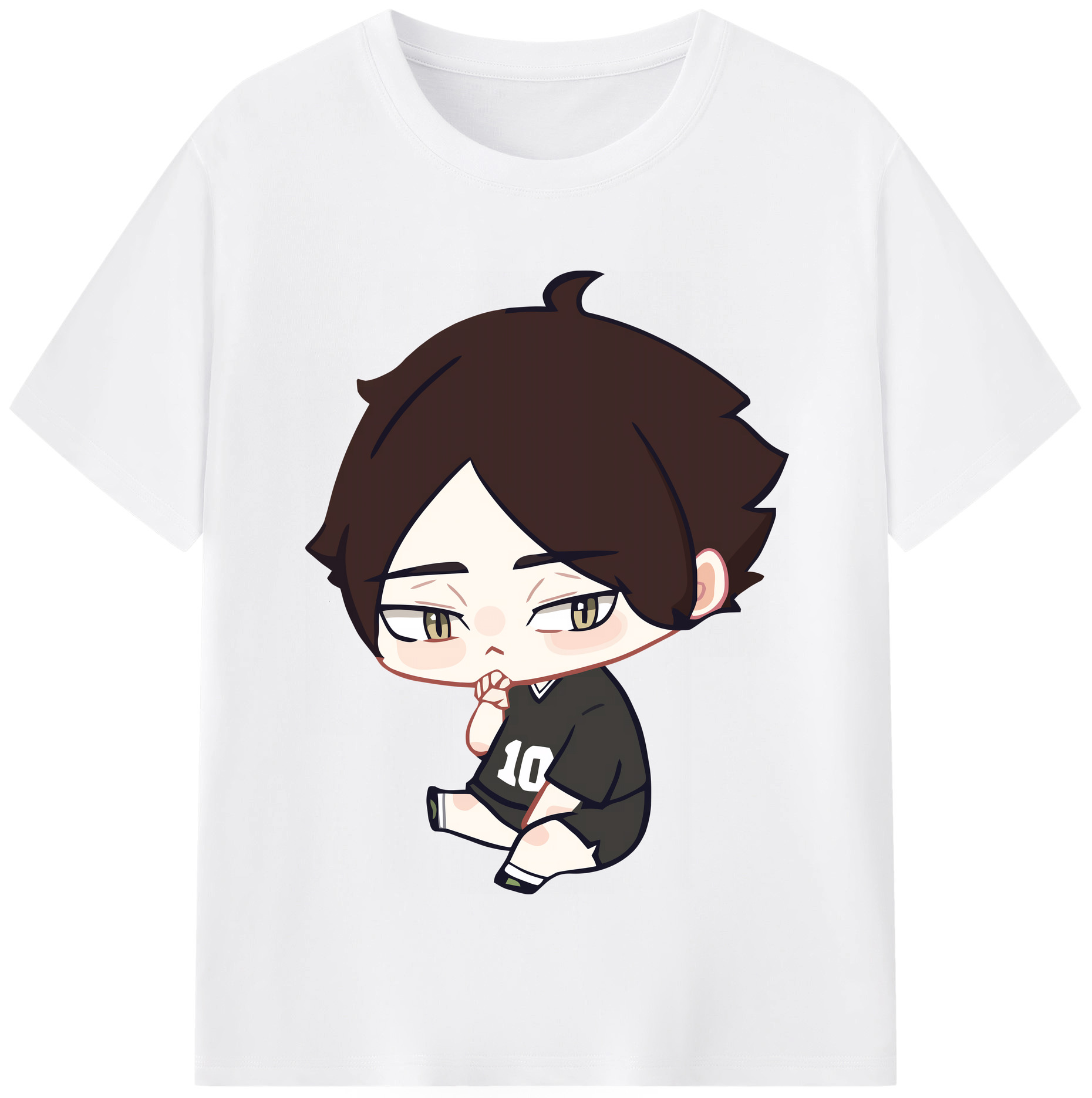 （画像用） ハイキュー!! Haikyu!! 綿100％半袖Tシャツ（フロントプリント）