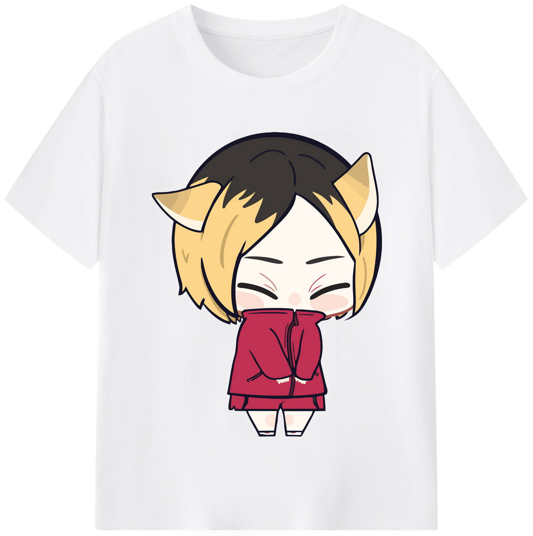 （画像用） ハイキュー!! Haikyu!! 綿100％半袖Tシャツ（フロントプリント）