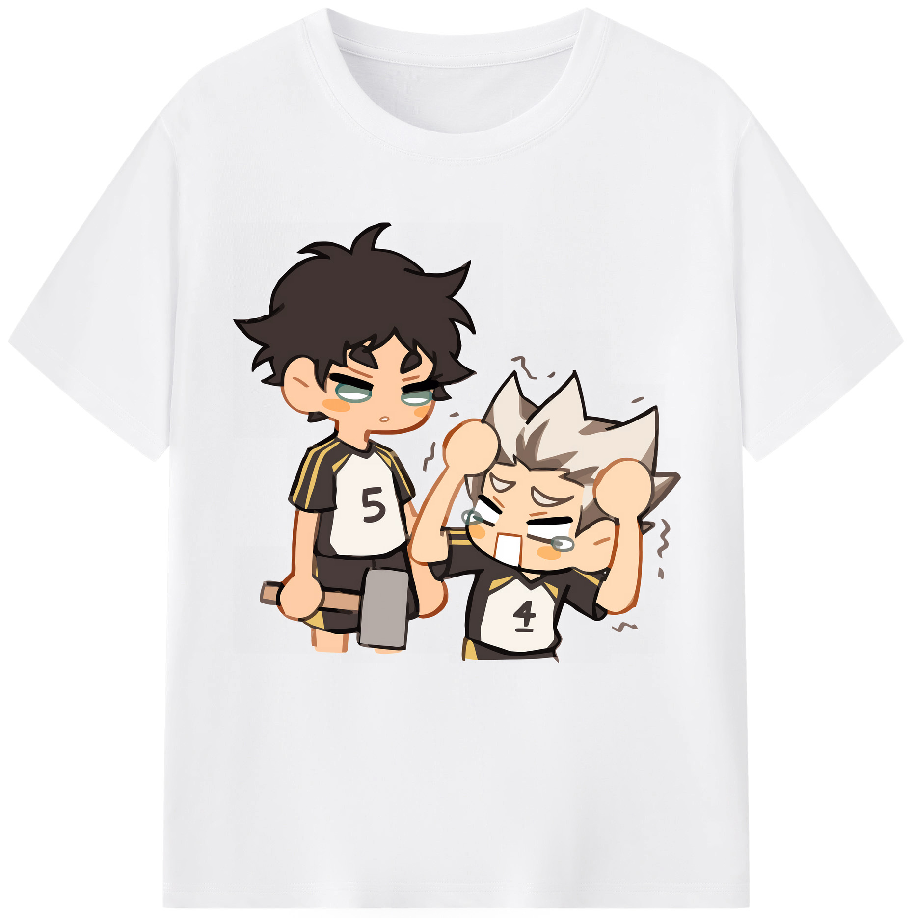 （画像用） ハイキュー!! Haikyu!! 綿100％半袖Tシャツ（フロントプリント）