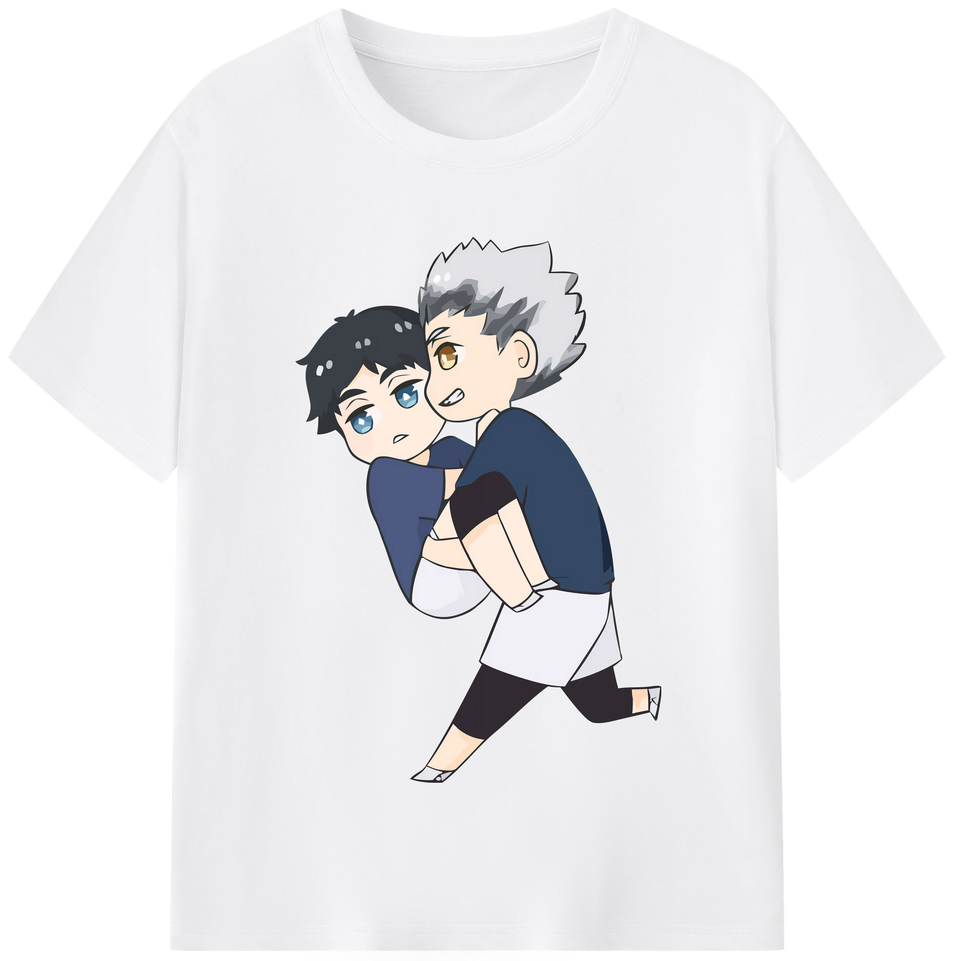 （画像用） ハイキュー!! Haikyu!! 綿100％半袖Tシャツ（フロントプリント）