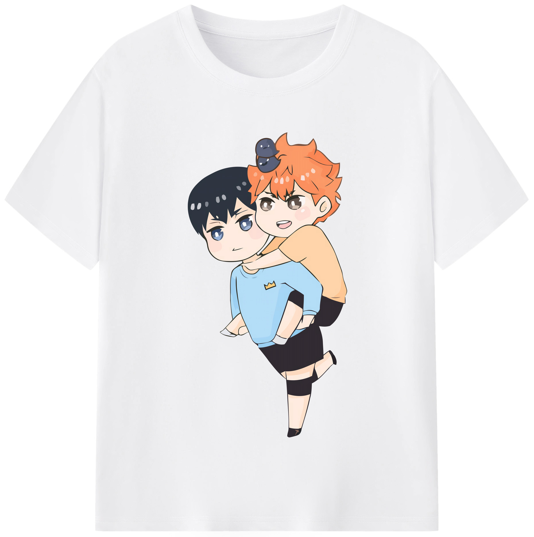 （画像用） ハイキュー!! Haikyu!! 綿100％半袖Tシャツ（フロントプリント）