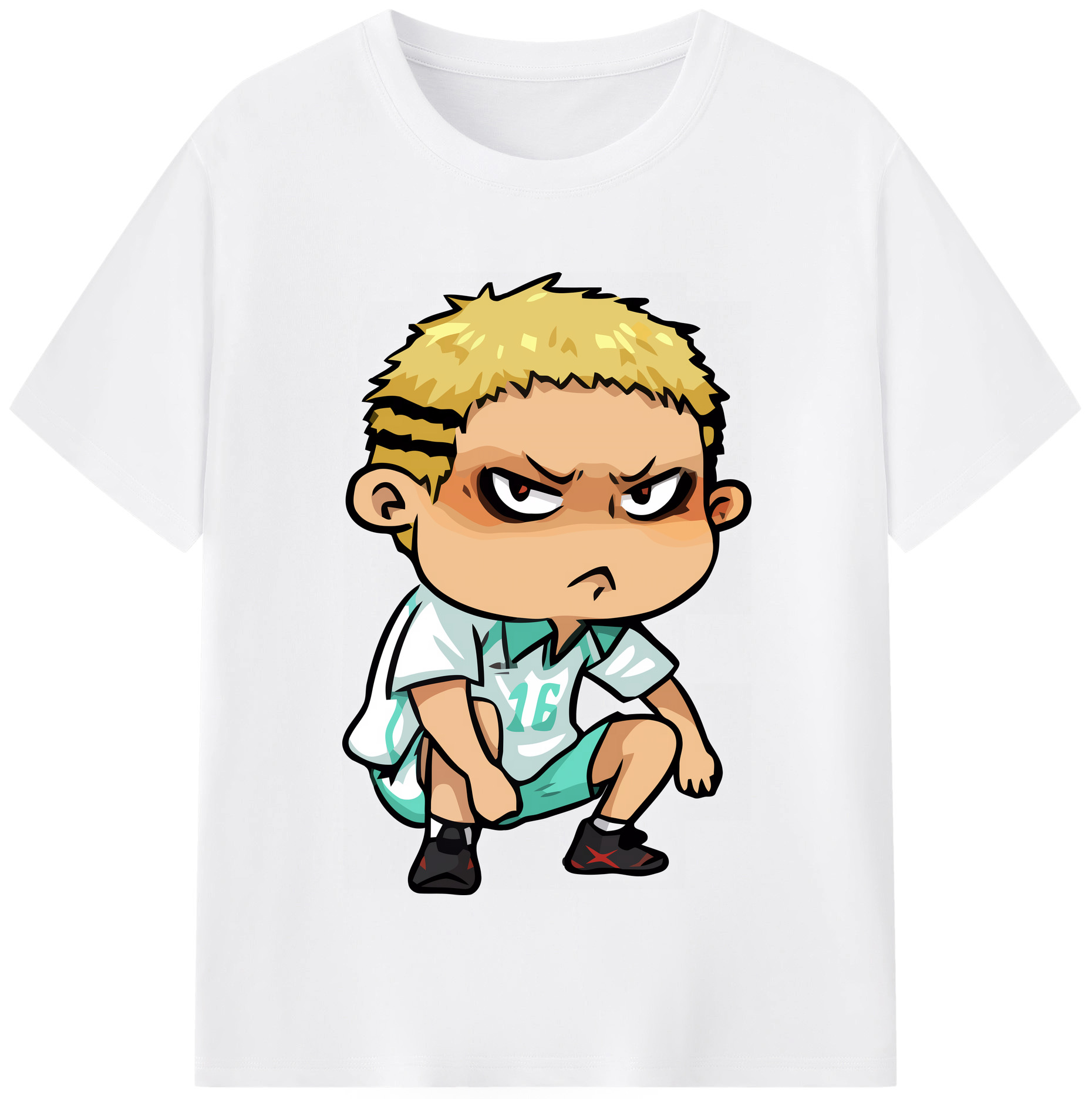 （画像用） ハイキュー!! Haikyu!! 綿100％半袖Tシャツ（フロントプリント）