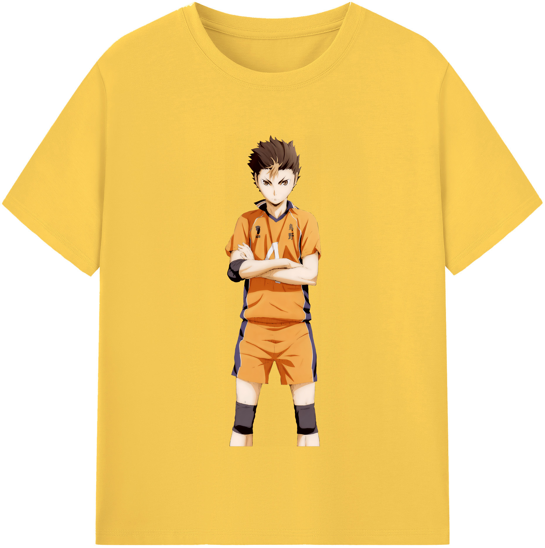 （画像用） ハイキュー!! Haikyu!! 綿100％半袖Tシャツ（フロントプリント）