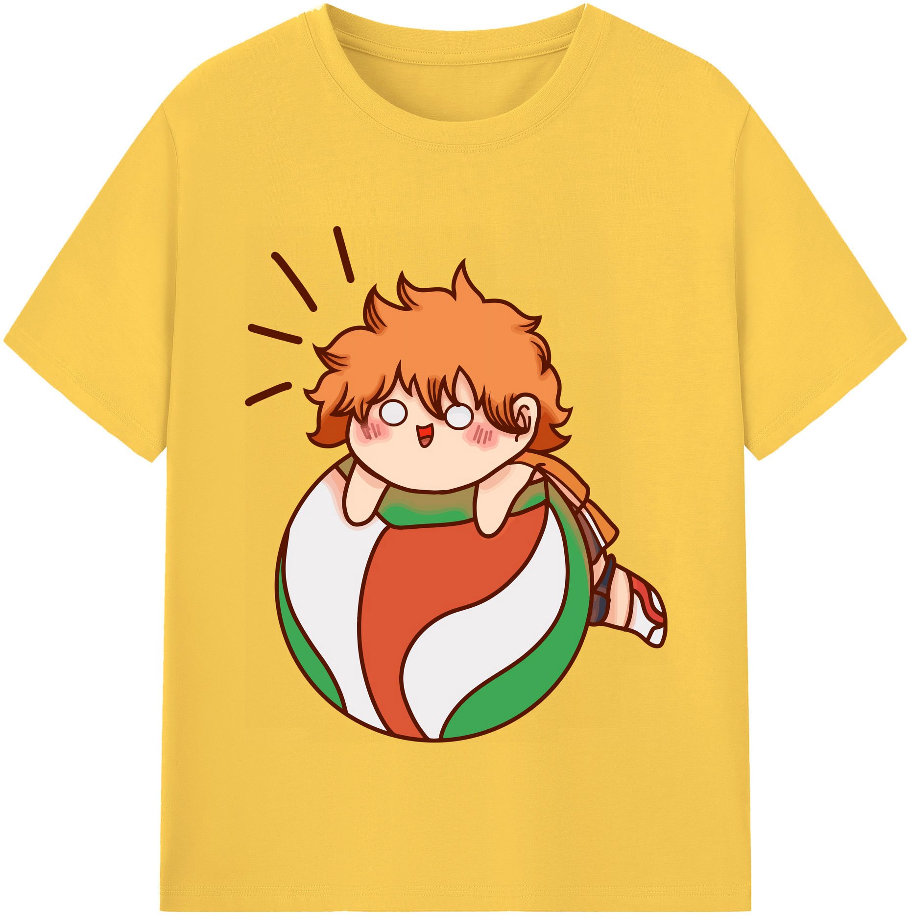 （画像用） ハイキュー!! Haikyu!! 綿100％半袖Tシャツ（フロントプリント）