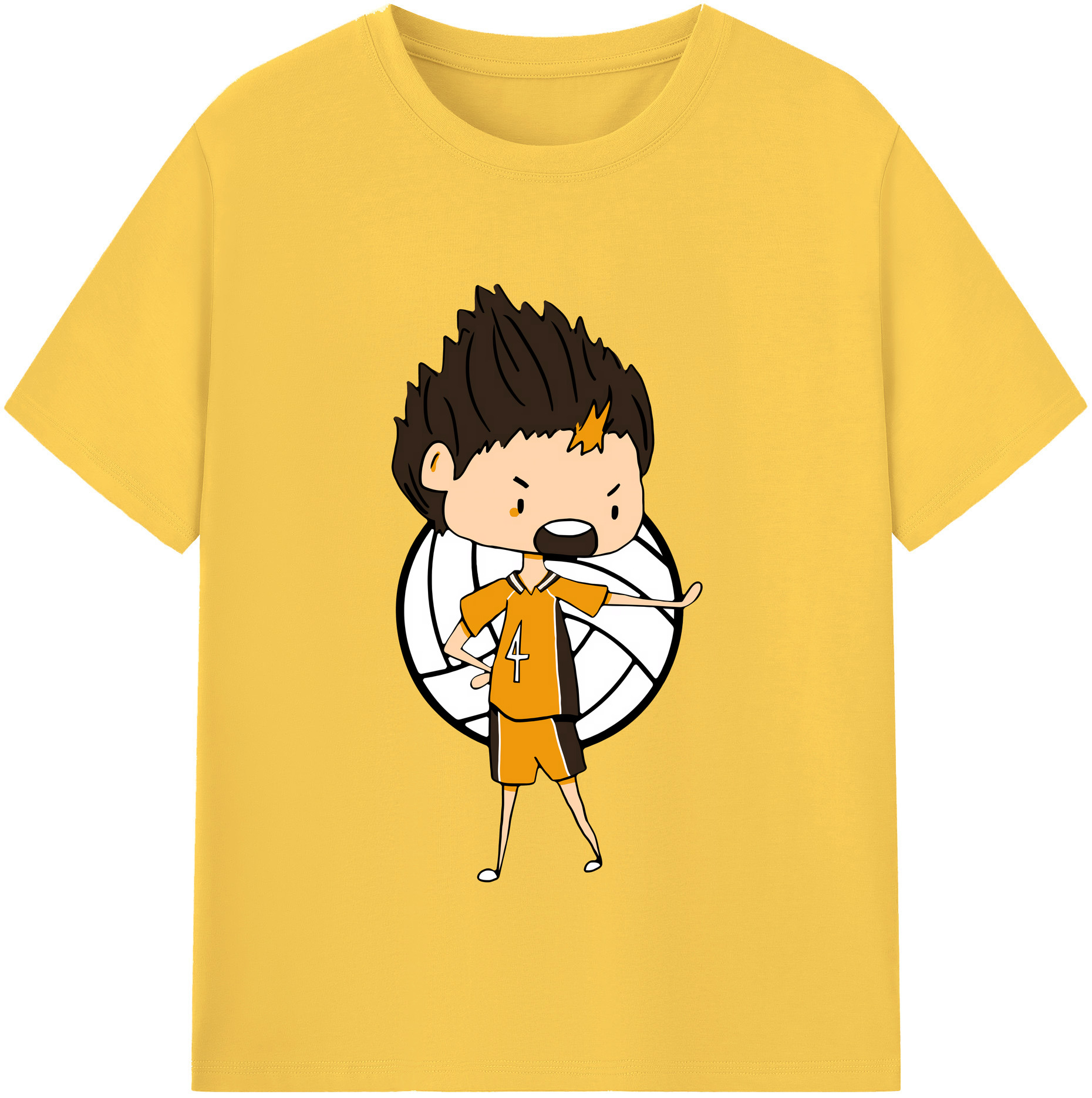 （画像用） ハイキュー!! Haikyu!! 綿100％半袖Tシャツ（フロントプリント）