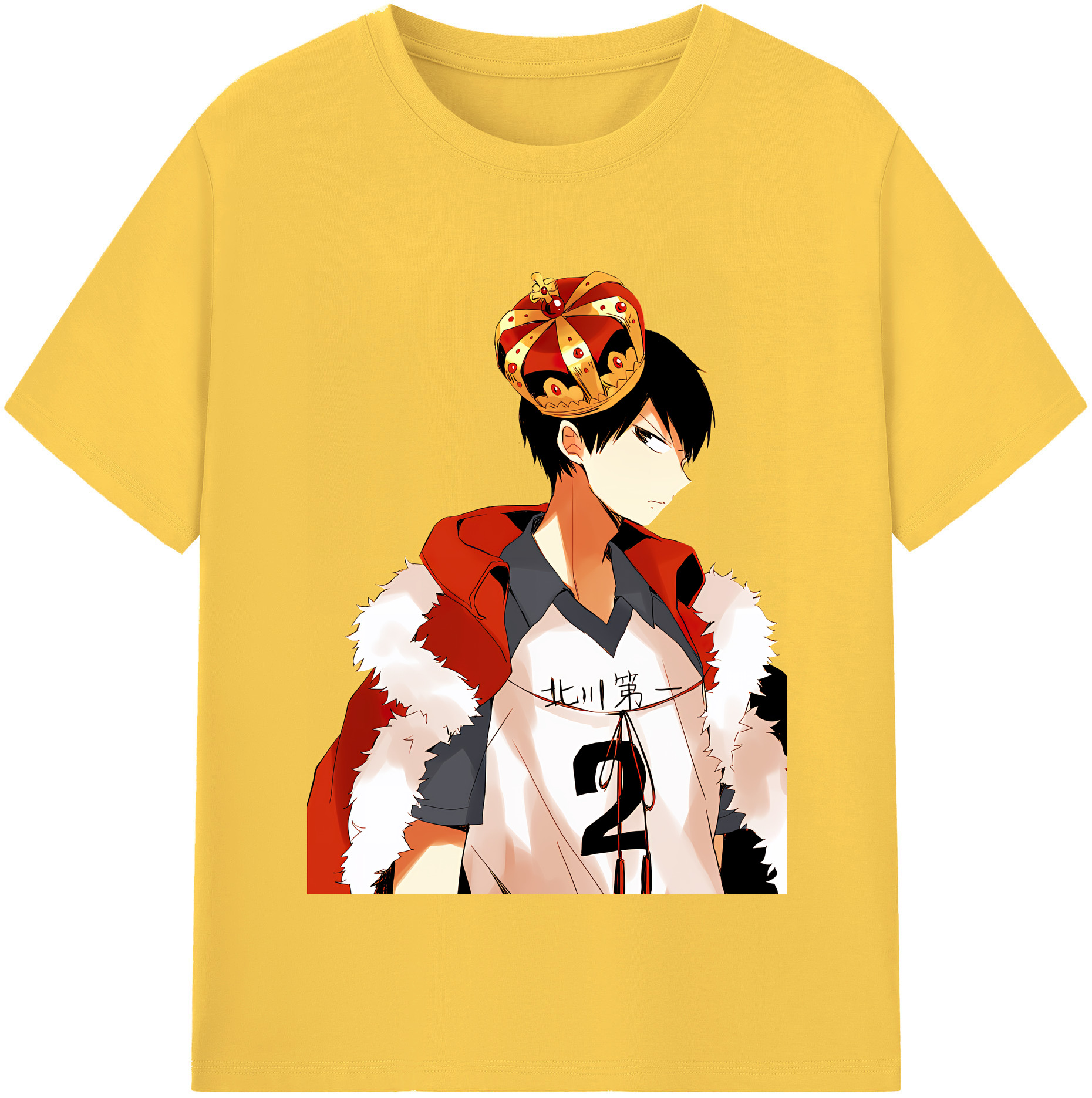 （画像用） ハイキュー!! Haikyu!! 綿100％半袖Tシャツ（フロントプリント）