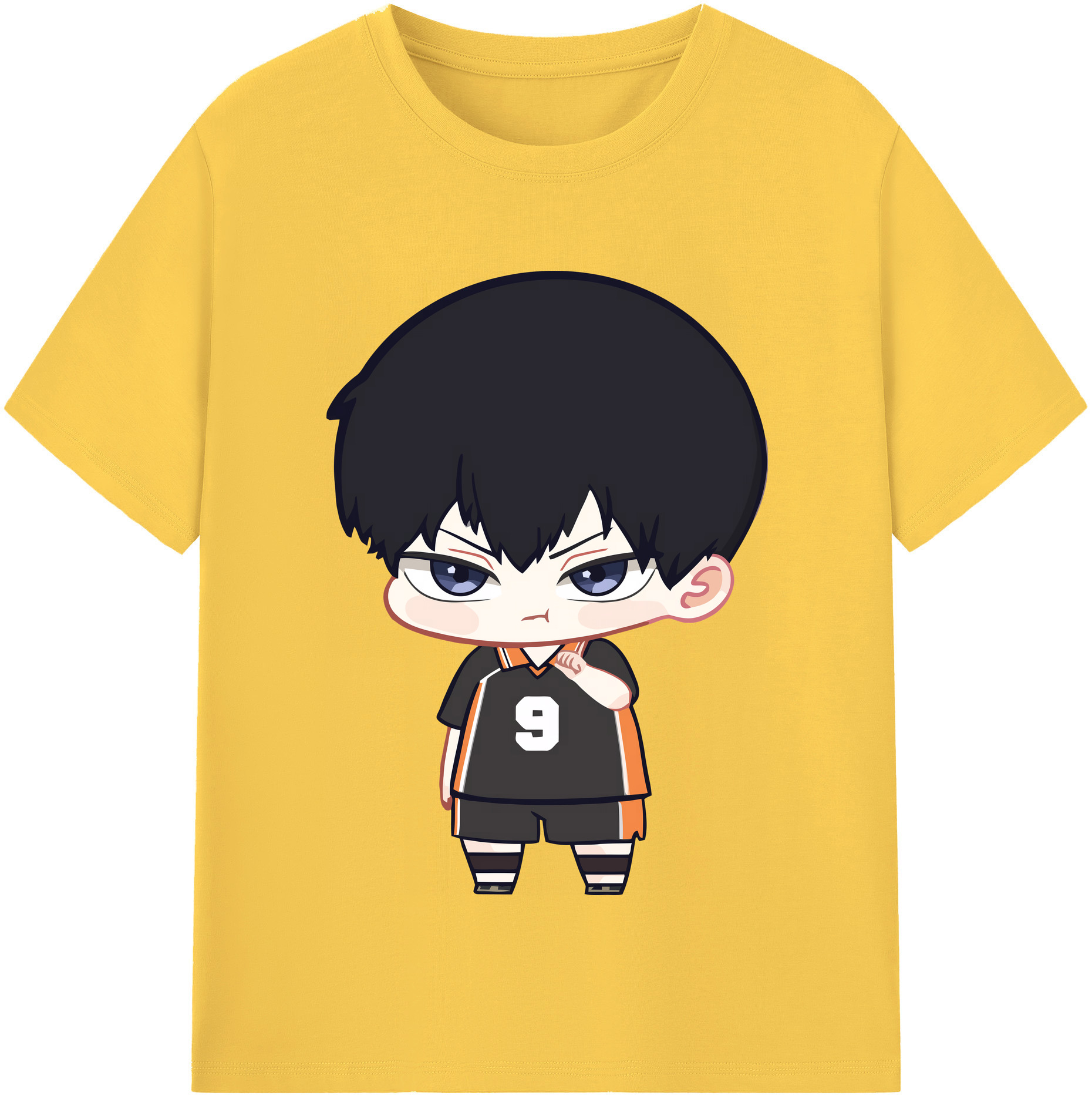 （画像用） ハイキュー!! Haikyu!! 綿100％半袖Tシャツ（フロントプリント）