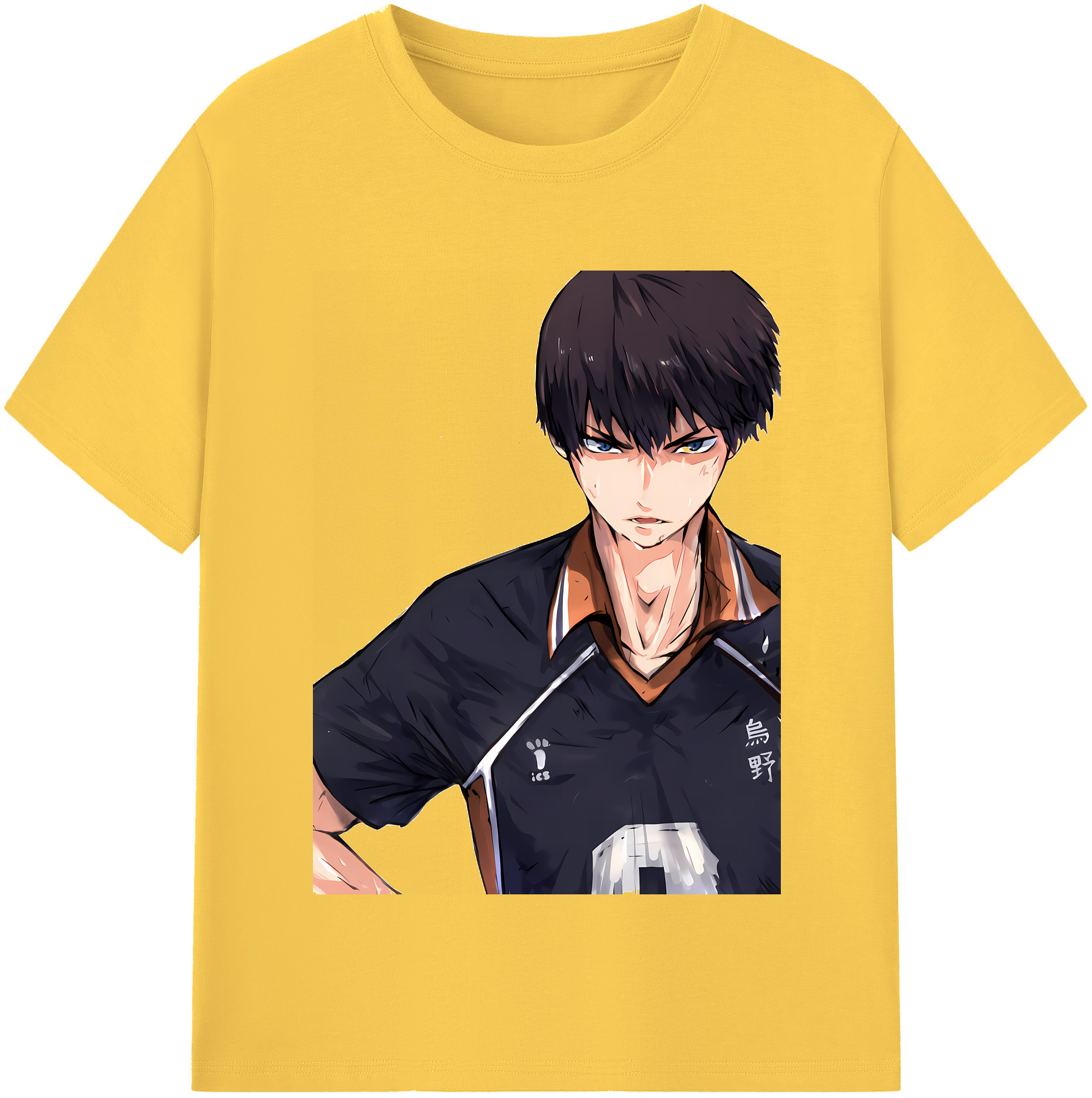（画像用） ハイキュー!! Haikyu!! 綿100％半袖Tシャツ（フロントプリント）