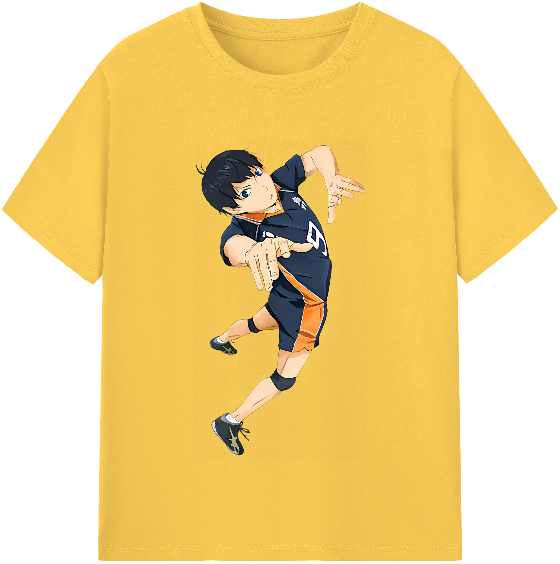 （画像用） ハイキュー!! Haikyu!! 綿100％半袖Tシャツ（フロントプリント）
