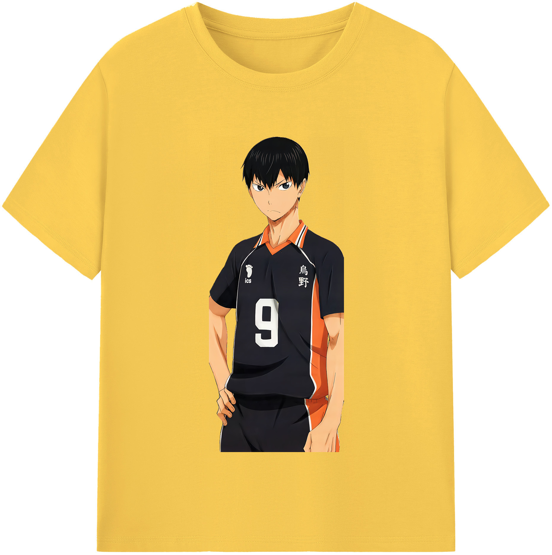 （画像用） ハイキュー!! Haikyu!! 綿100％半袖Tシャツ（フロントプリント）