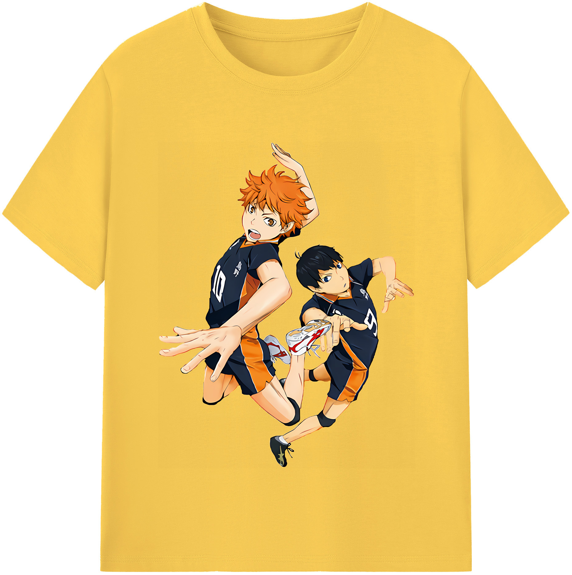 （画像用） ハイキュー!! Haikyu!! 綿100％半袖Tシャツ（フロントプリント）
