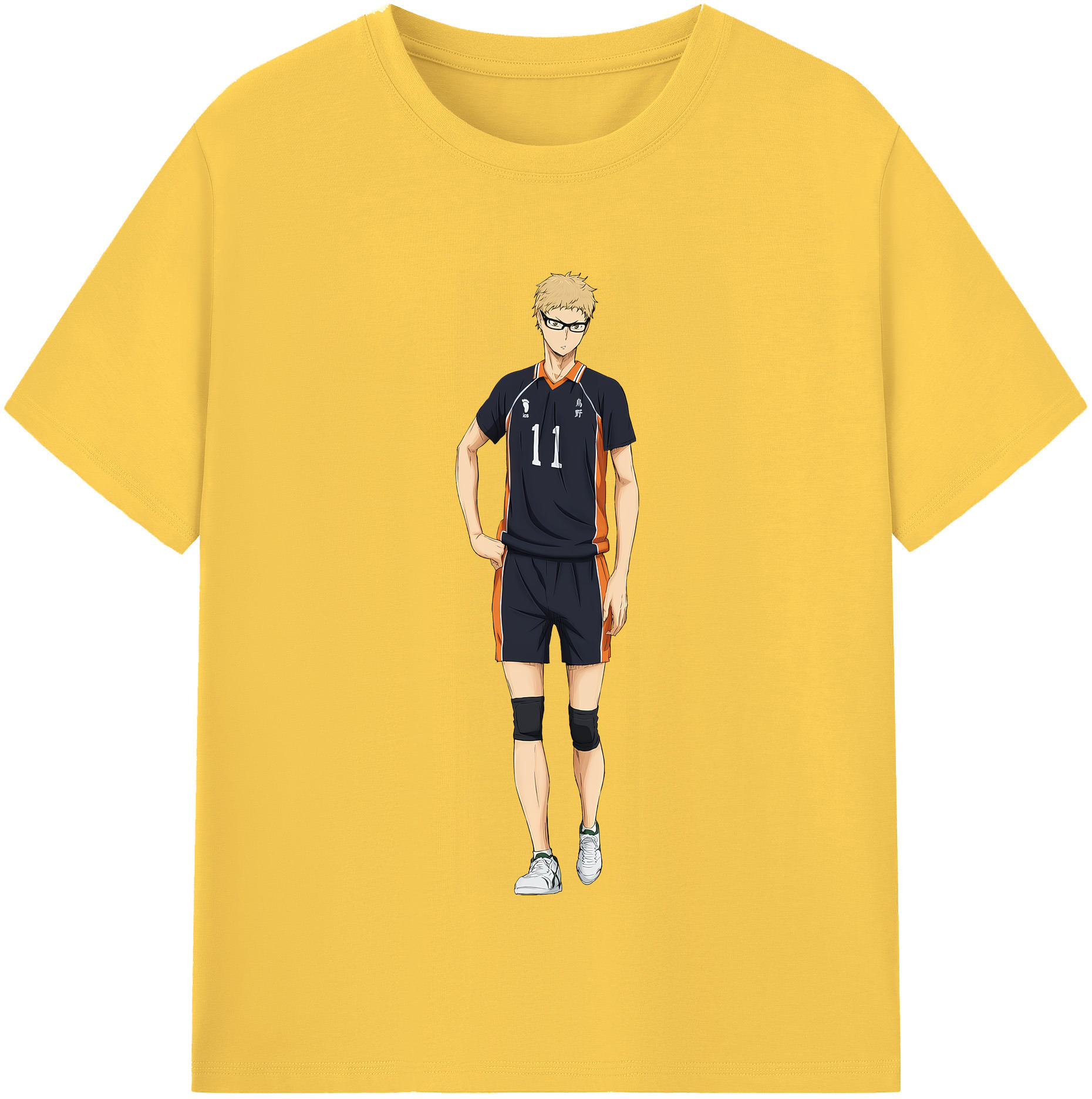 （画像用） ハイキュー!! Haikyu!! 綿100％半袖Tシャツ（フロントプリント）