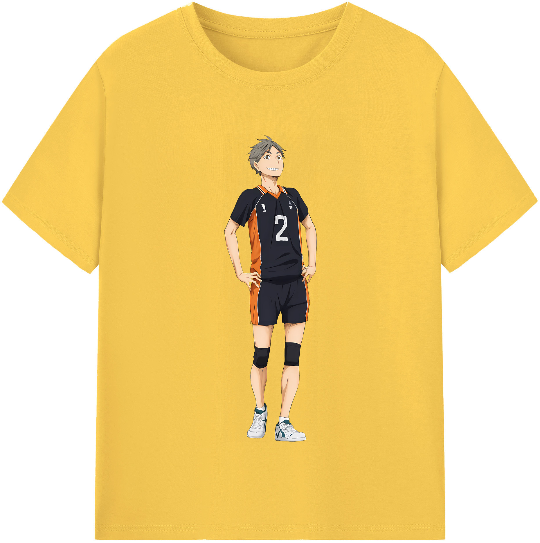 （画像用） ハイキュー!! Haikyu!! 綿100％半袖Tシャツ（フロントプリント）