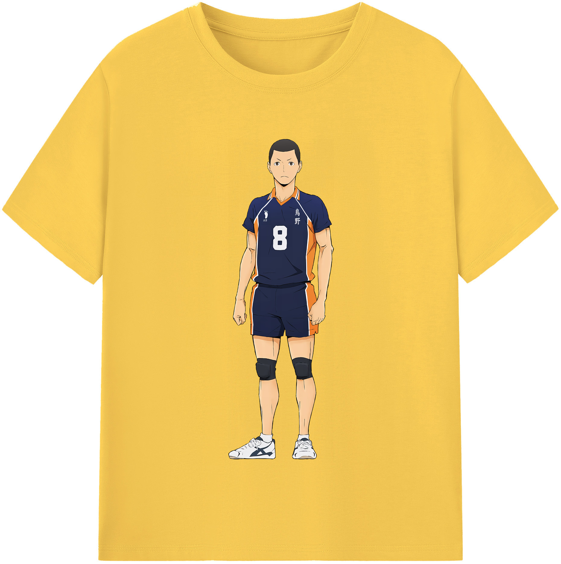 （画像用） ハイキュー!! Haikyu!! 綿100％半袖Tシャツ（フロントプリント）