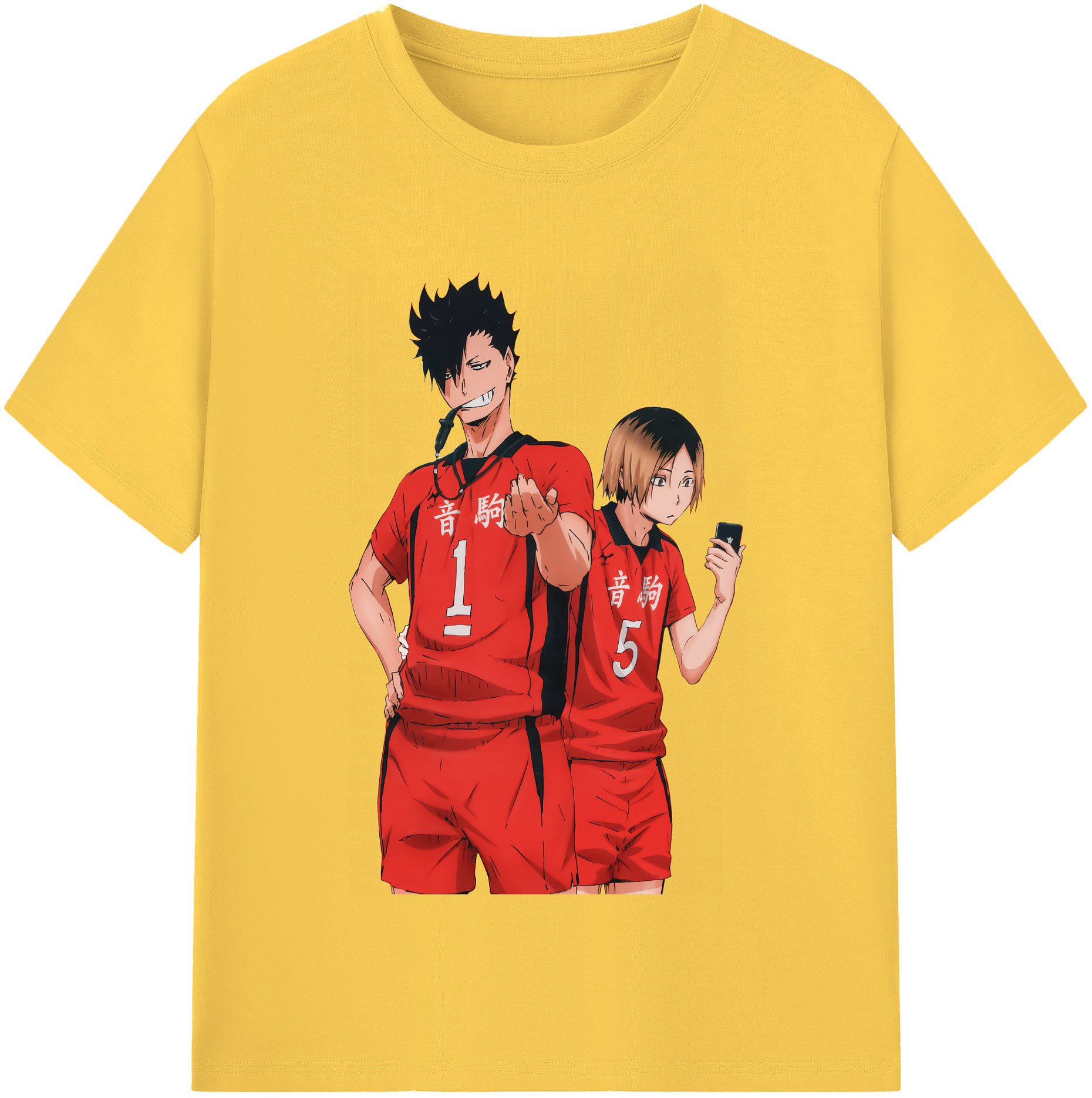（画像用） ハイキュー!! Haikyu!! 綿100％半袖Tシャツ（フロントプリント）