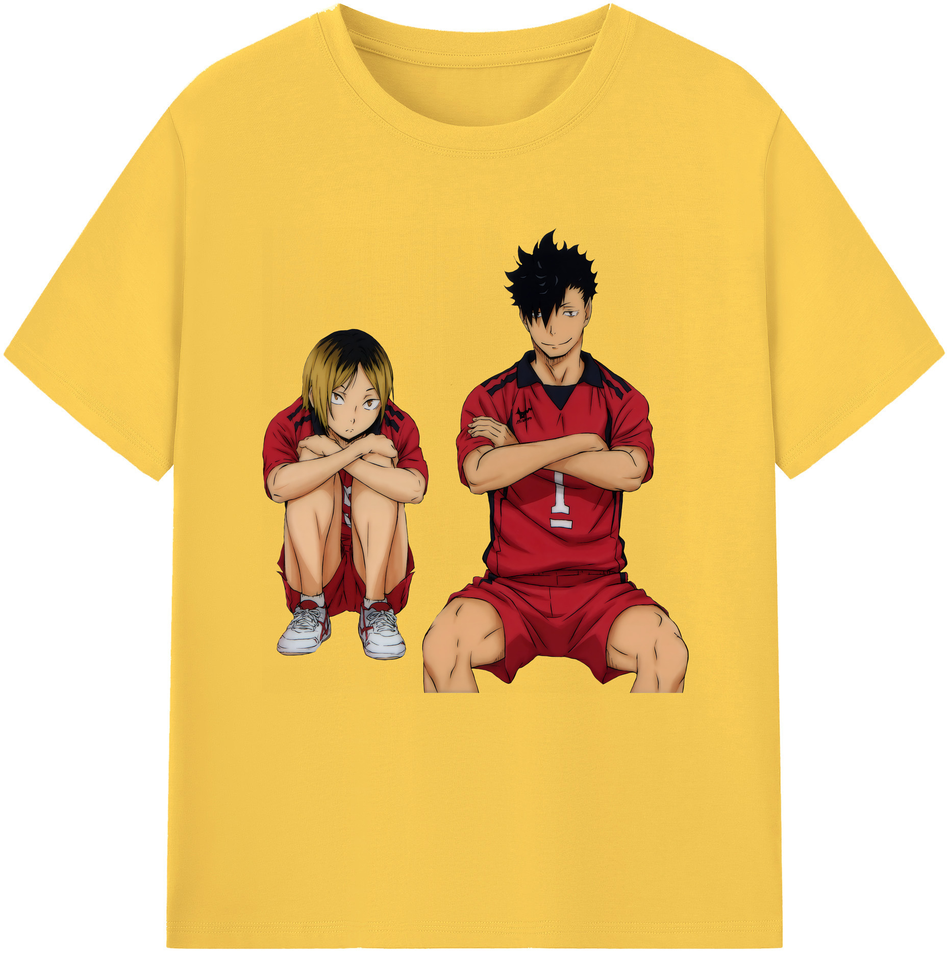 （画像用） ハイキュー!! Haikyu!! 綿100％半袖Tシャツ（フロントプリント）