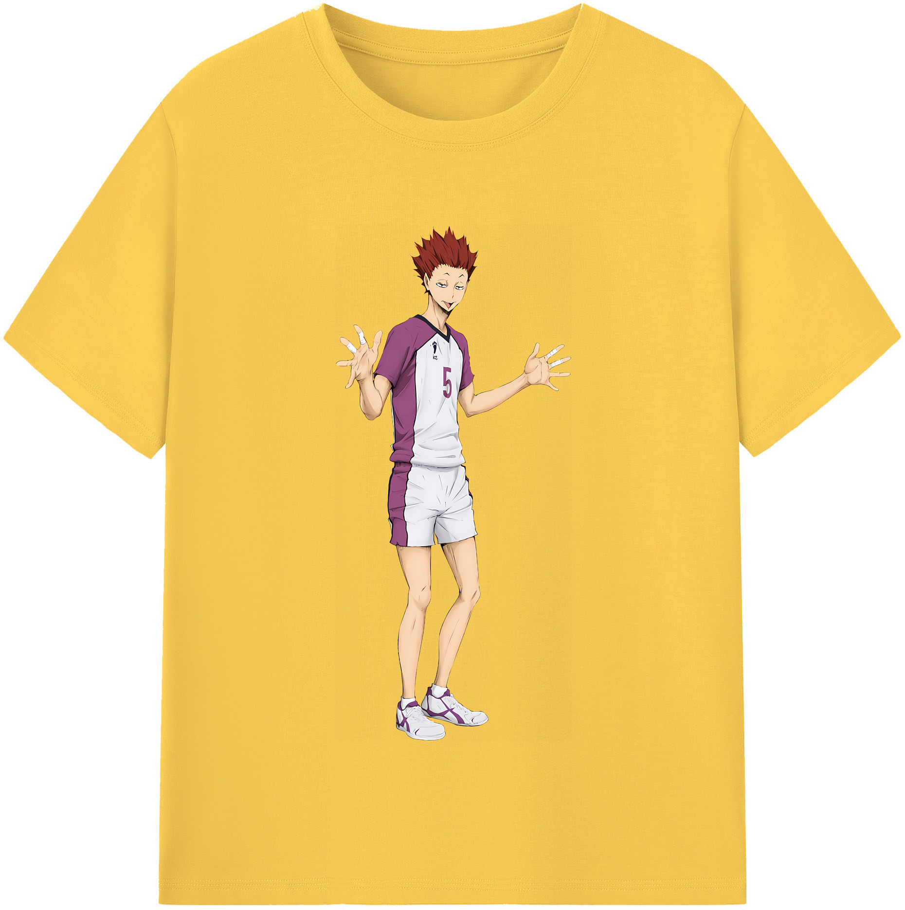 （画像用） ハイキュー!! Haikyu!! 綿100％半袖Tシャツ（フロントプリント）