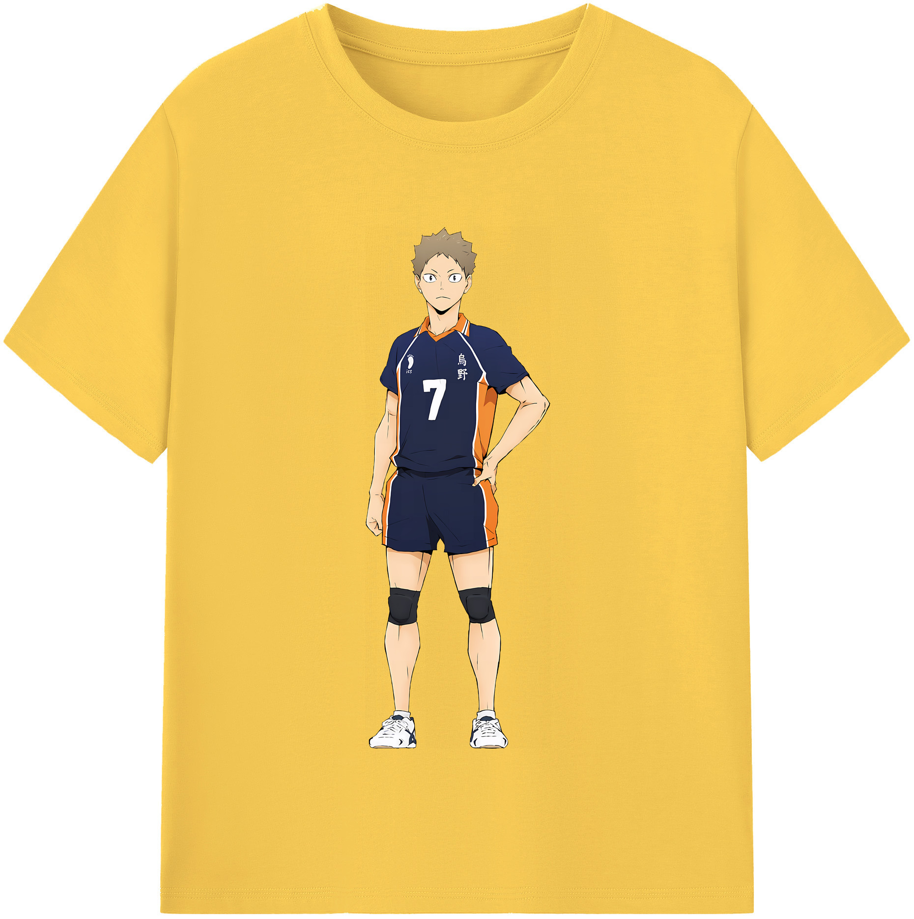 （画像用） ハイキュー!! Haikyu!! 綿100％半袖Tシャツ（フロントプリント）