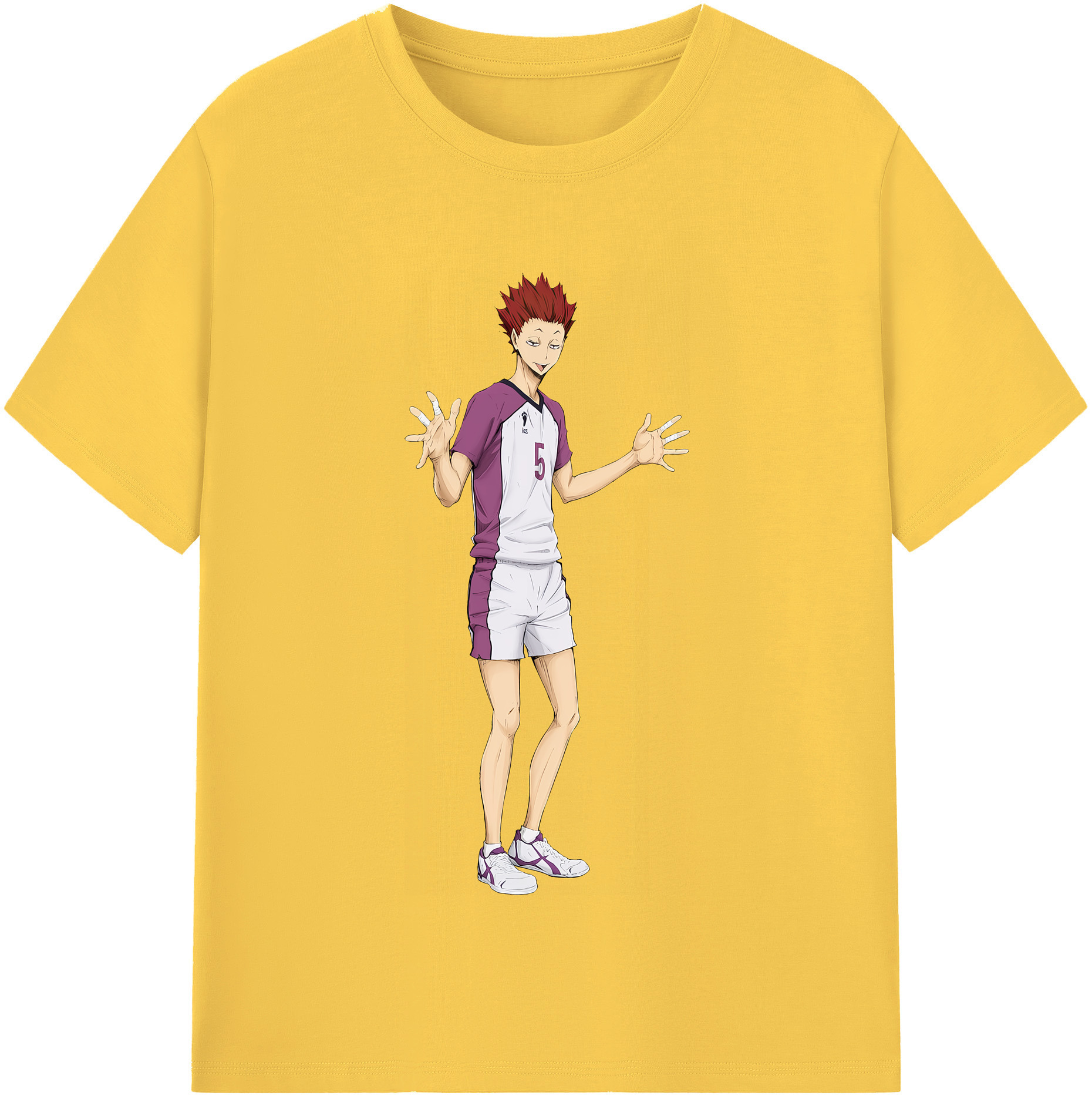 （画像用） ハイキュー!! Haikyu!! 綿100％半袖Tシャツ（フロントプリント）