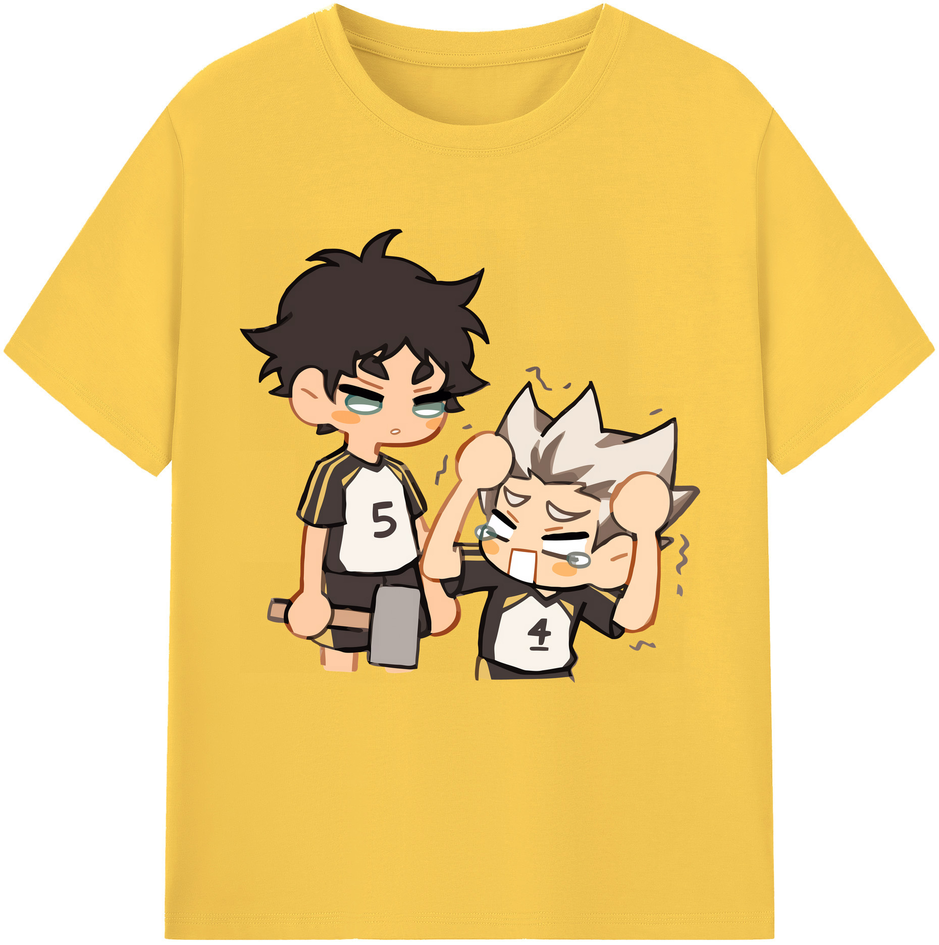 （画像用） ハイキュー!! Haikyu!! 綿100％半袖Tシャツ（フロントプリント）