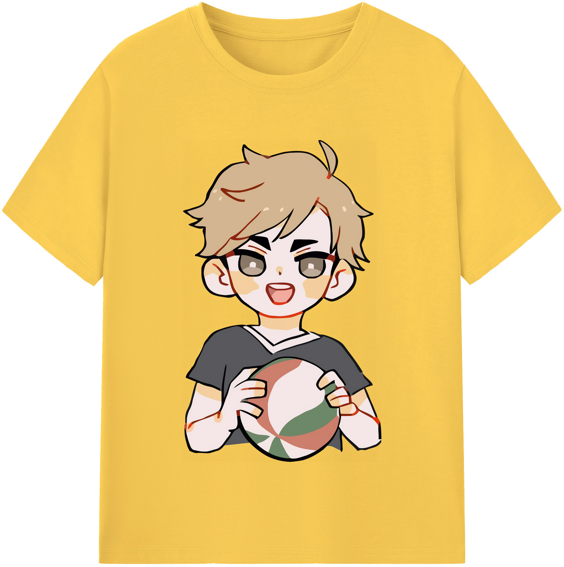 （画像用） ハイキュー!! Haikyu!! 綿100％半袖Tシャツ（フロントプリント）