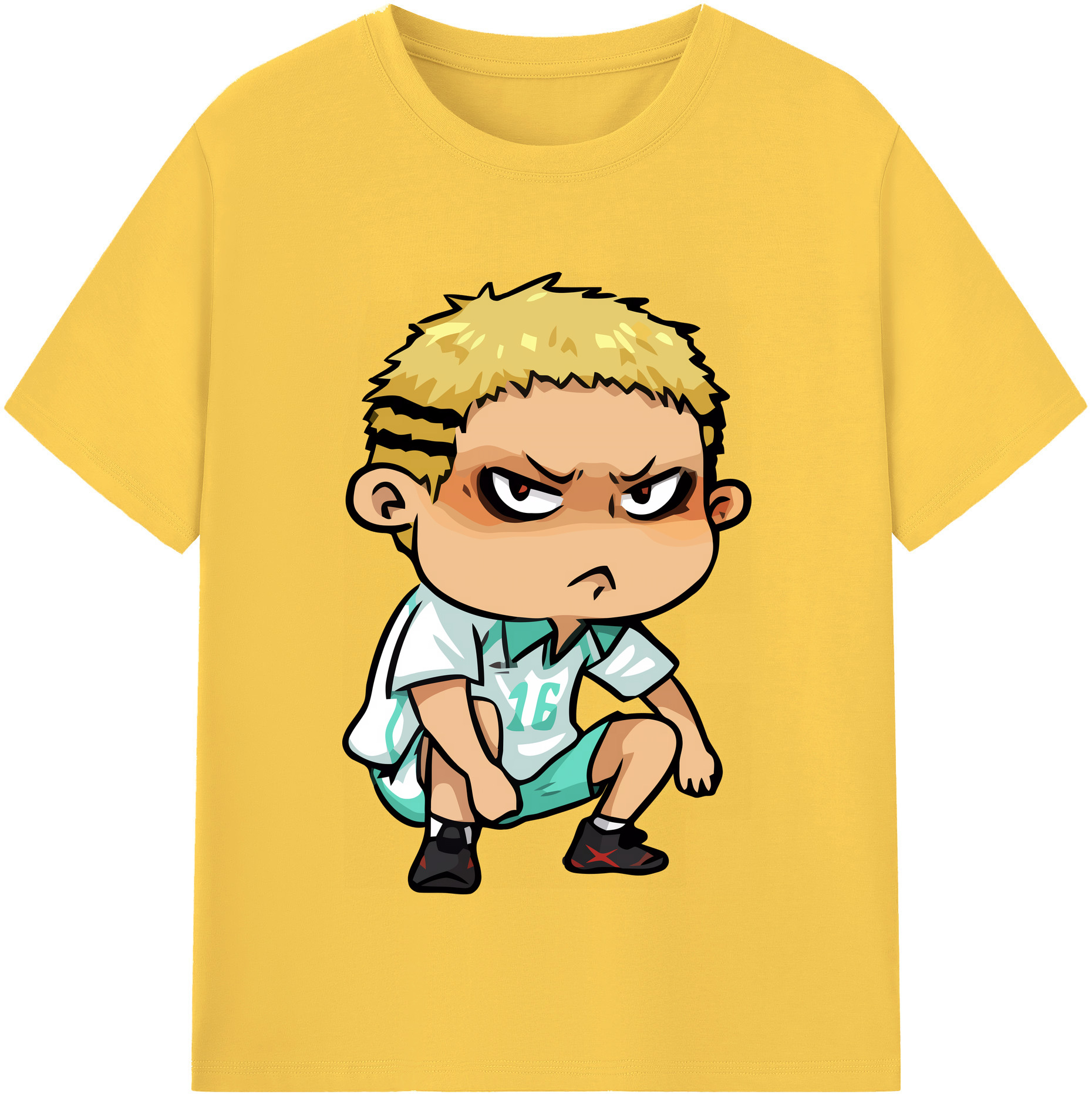 （画像用） ハイキュー!! Haikyu!! 綿100％半袖Tシャツ（フロントプリント）