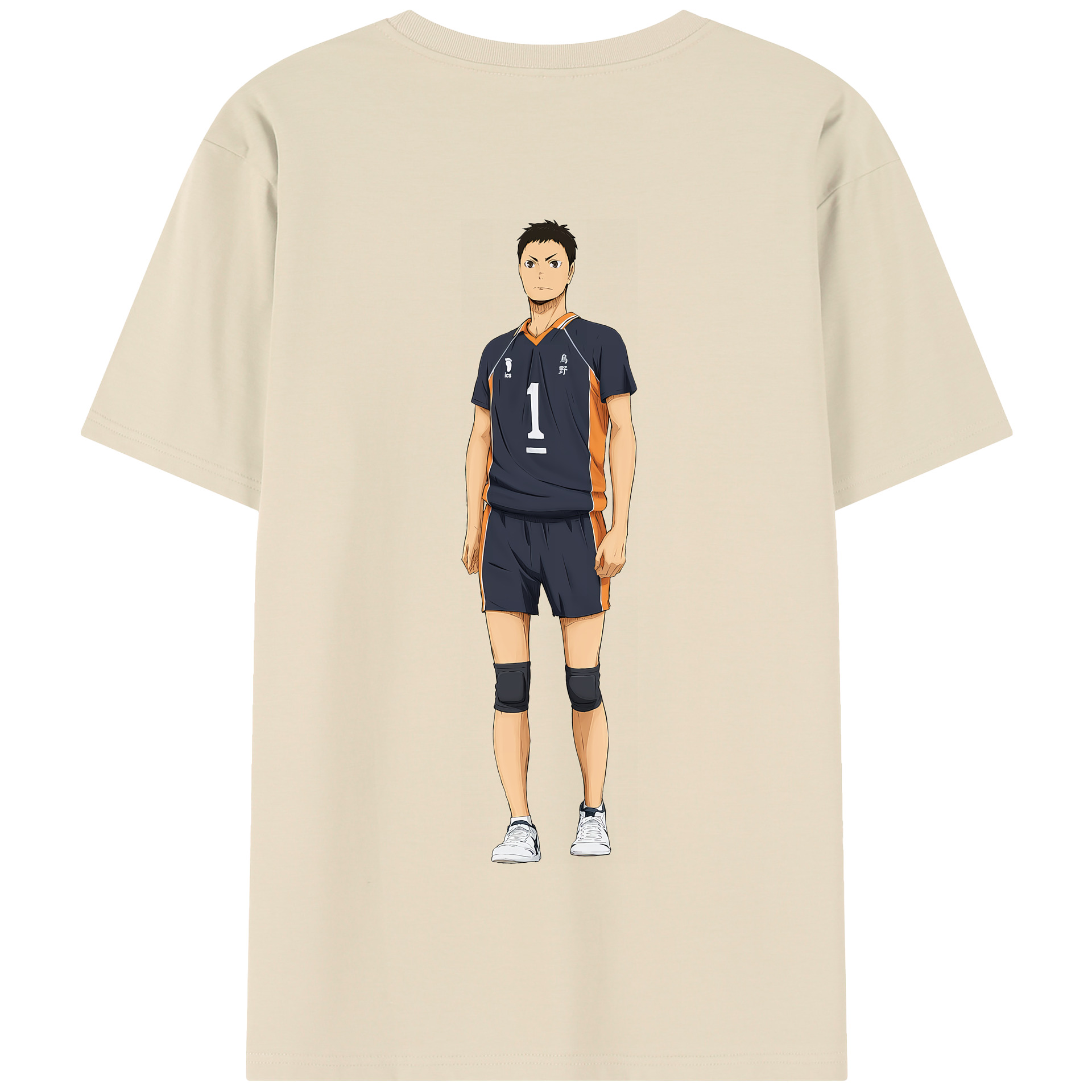 （画像用） ハイキュー!! Haikyu!! 綿100％半袖Tシャツ（背面プリント）
