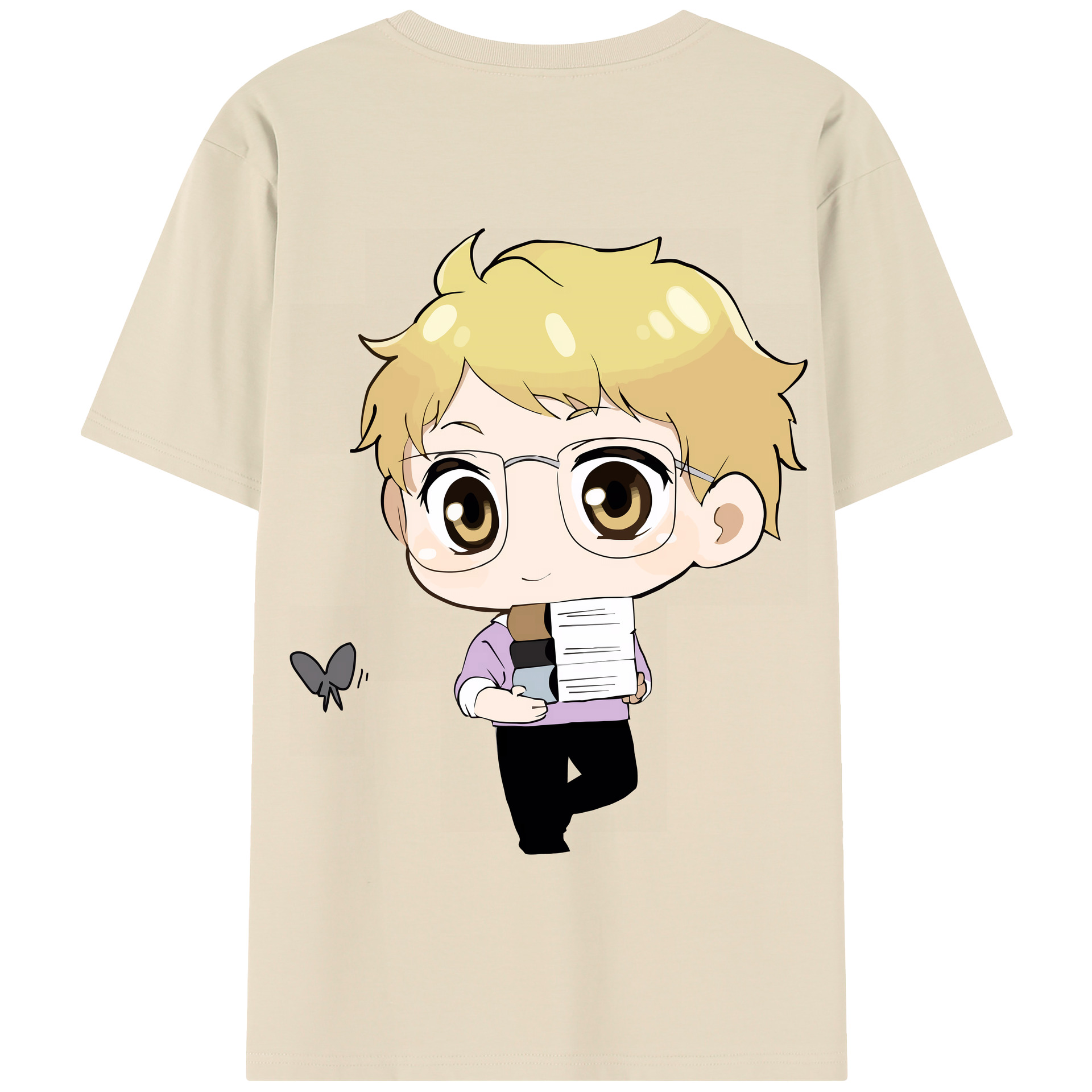 （画像用） ハイキュー!! Haikyu!! 綿100％半袖Tシャツ（背面プリント）