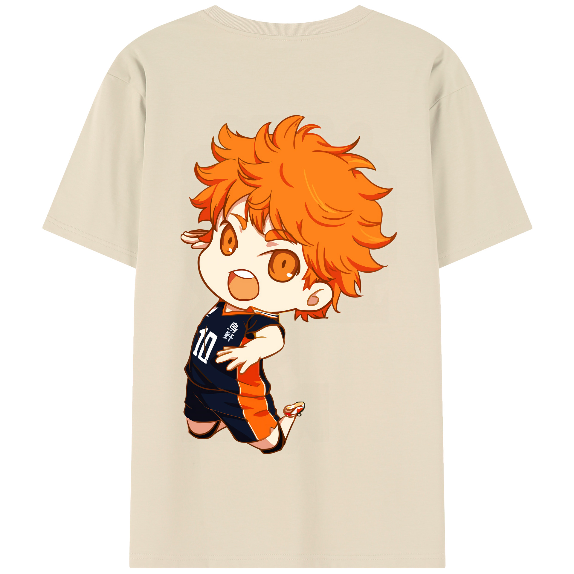 （画像用） ハイキュー!! Haikyu!! 綿100％半袖Tシャツ（背面プリント）