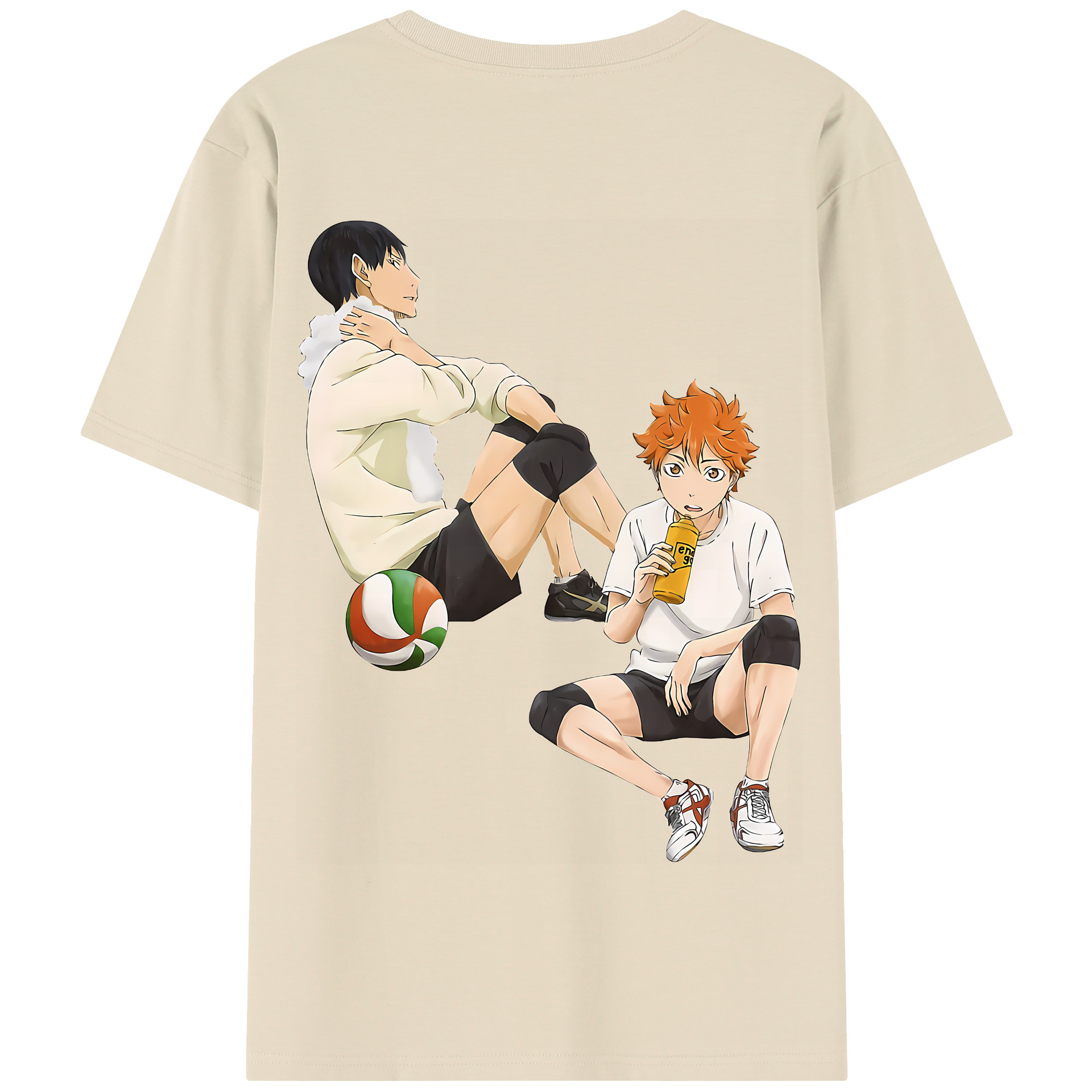 （画像用） ハイキュー!! Haikyu!! 綿100％半袖Tシャツ（背面プリント）