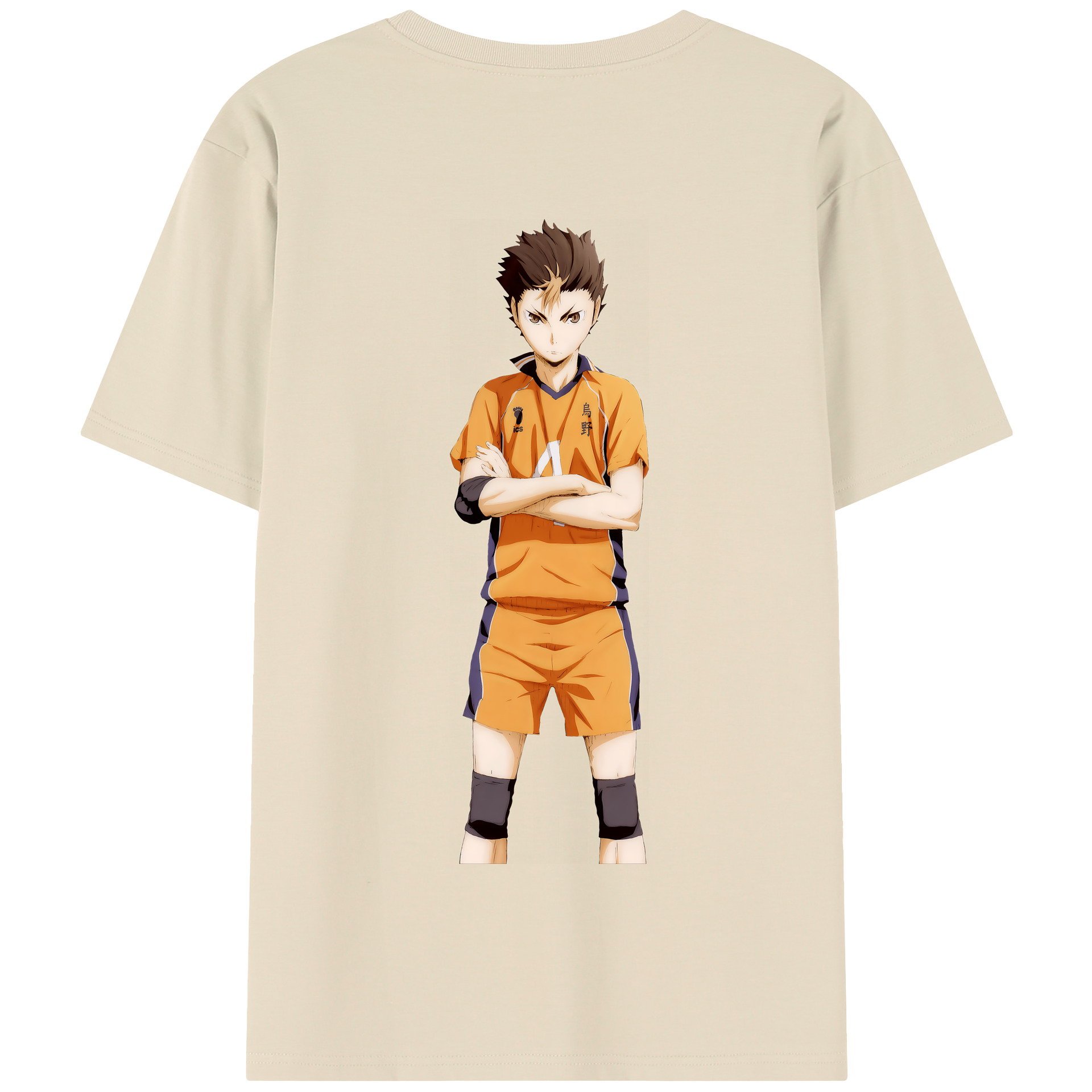 （画像用） ハイキュー!! Haikyu!! 綿100％半袖Tシャツ（背面プリント）