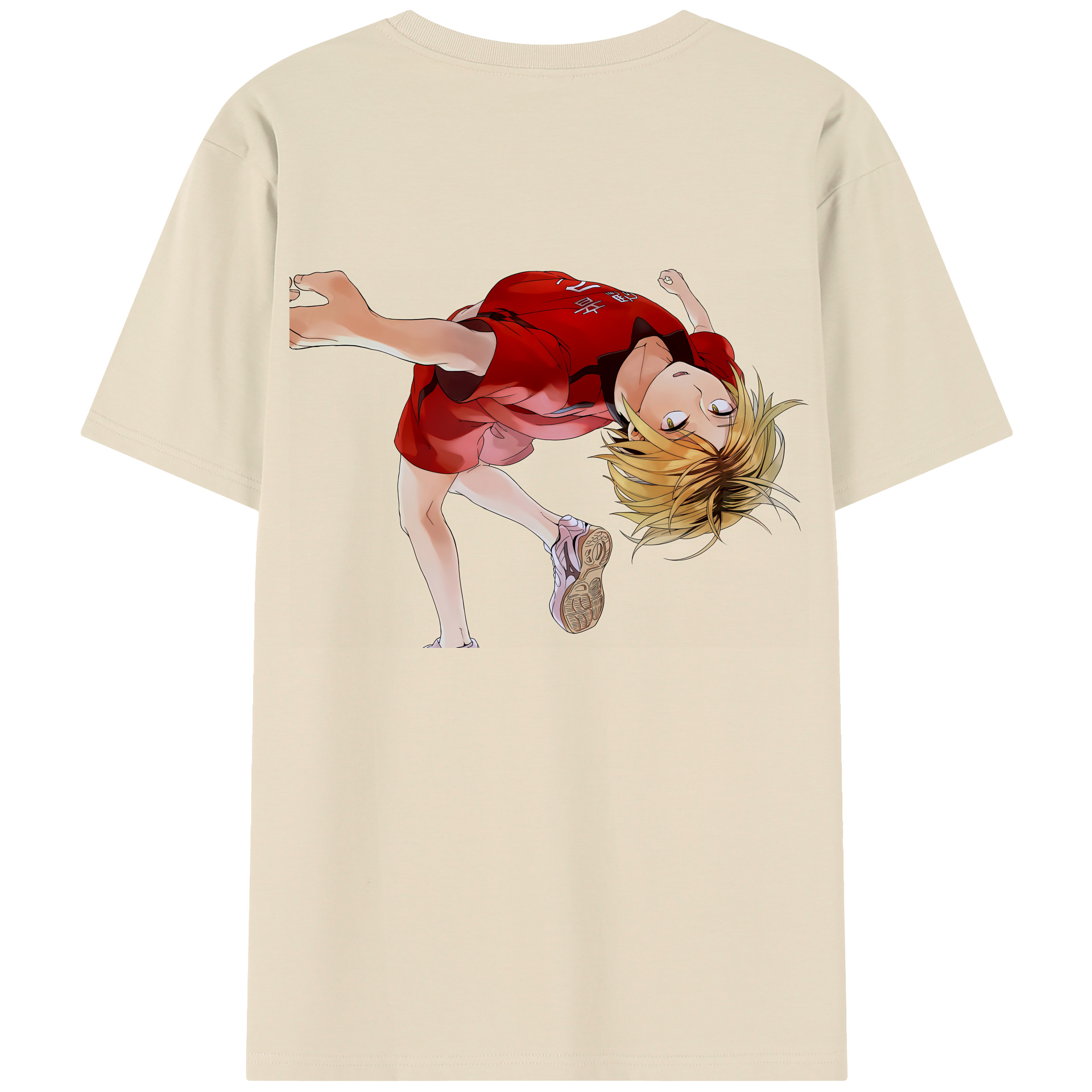 （画像用） ハイキュー!! Haikyu!! 綿100％半袖Tシャツ（背面プリント）
