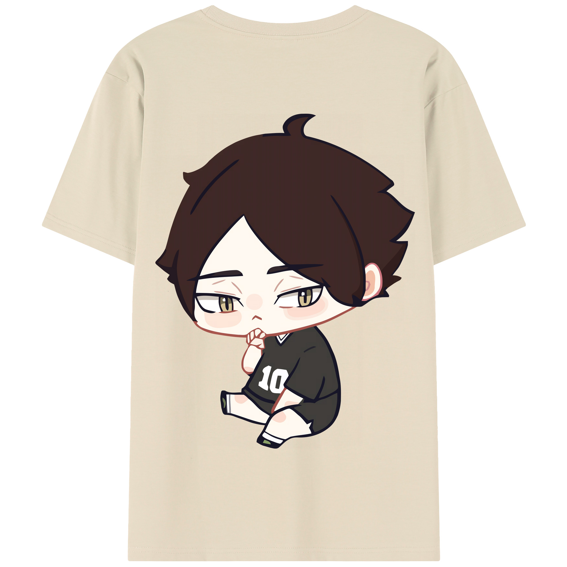 （画像用） ハイキュー!! Haikyu!! 綿100％半袖Tシャツ（背面プリント）