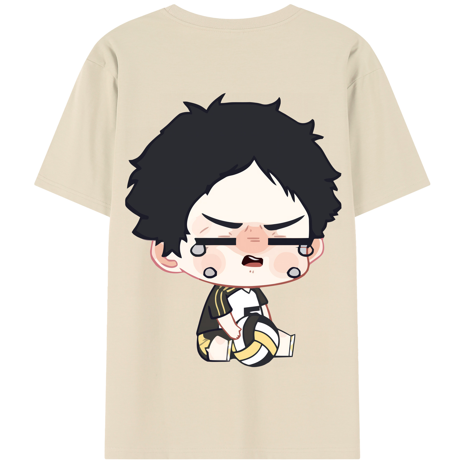 （画像用） ハイキュー!! Haikyu!! 綿100％半袖Tシャツ（背面プリント）