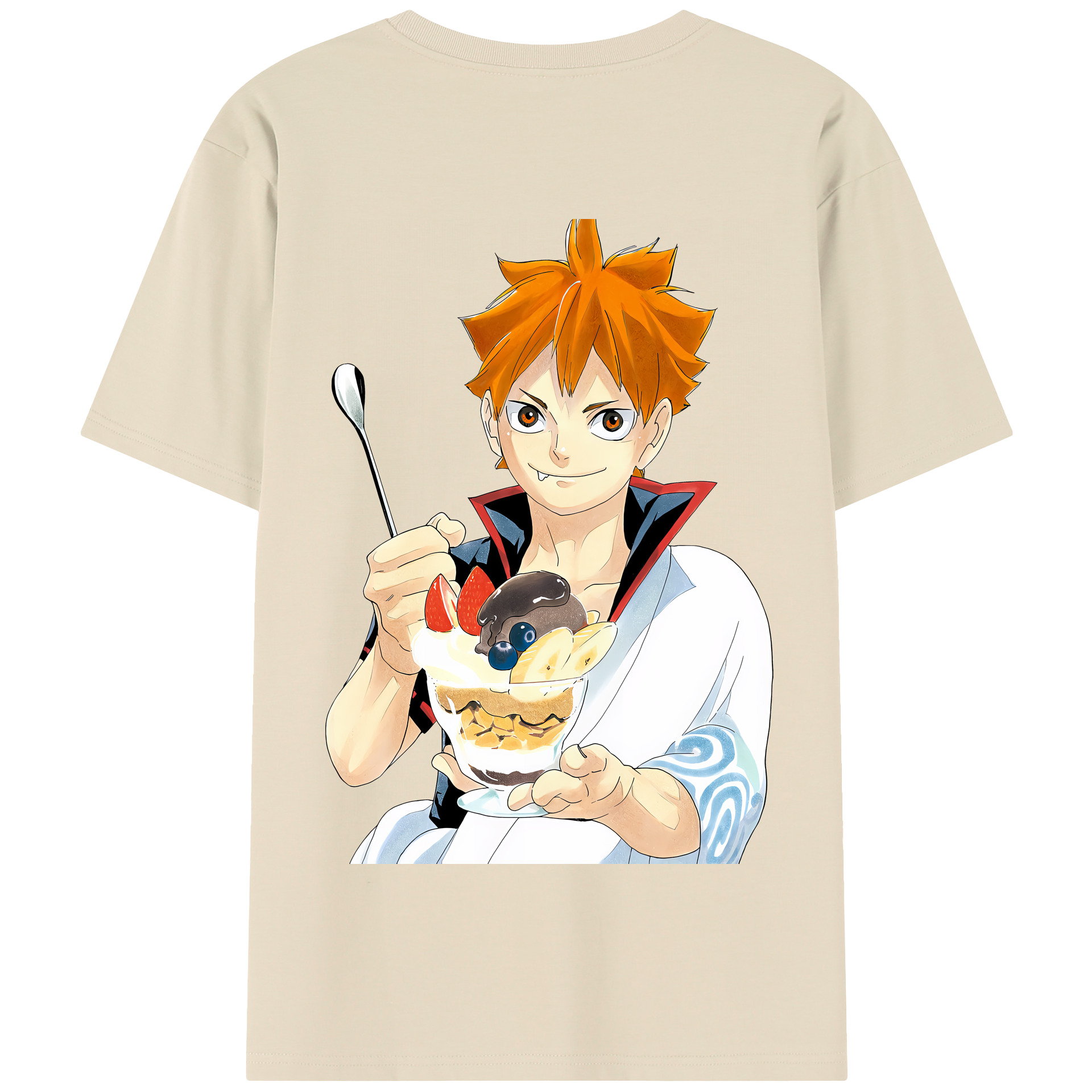 （画像用） ハイキュー!! Haikyu!! 綿100％半袖Tシャツ（背面プリント）